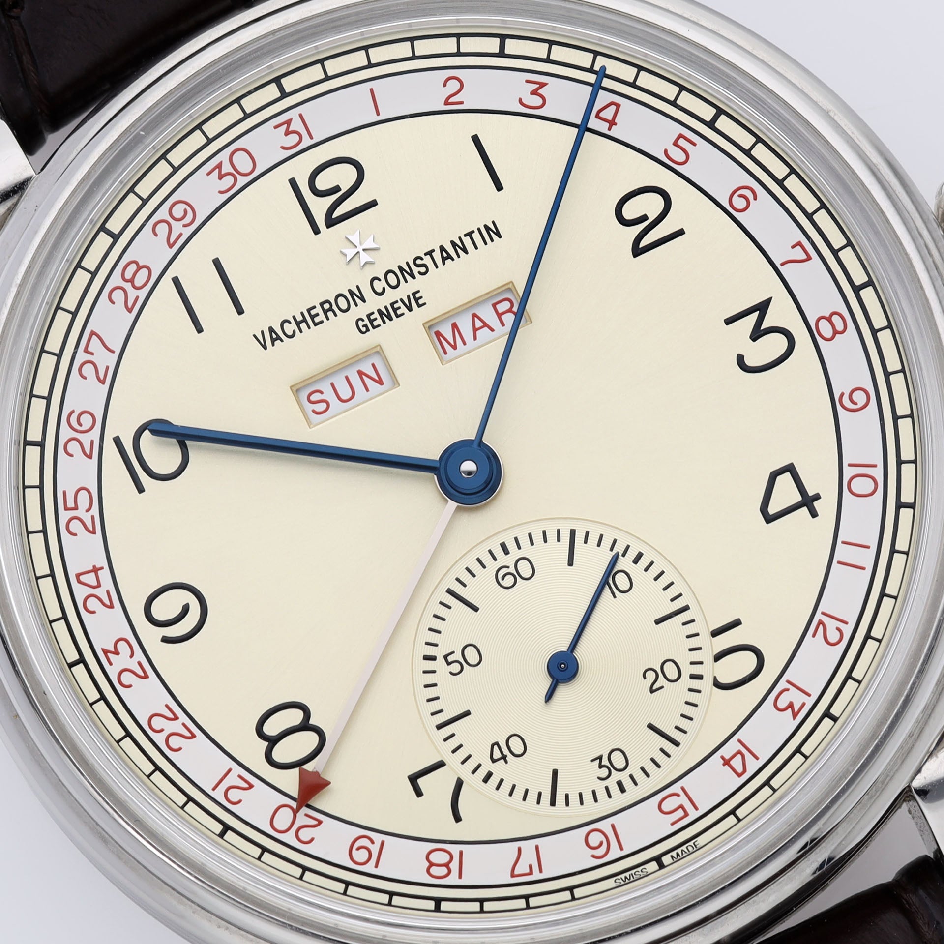 Vacheron Constantin Historiques 1942 3110V Triple Calendar Steel 