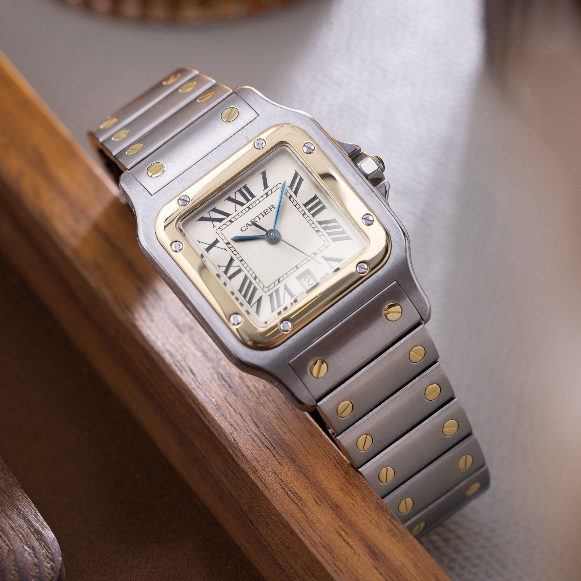Cartier Santos Steel and Gold