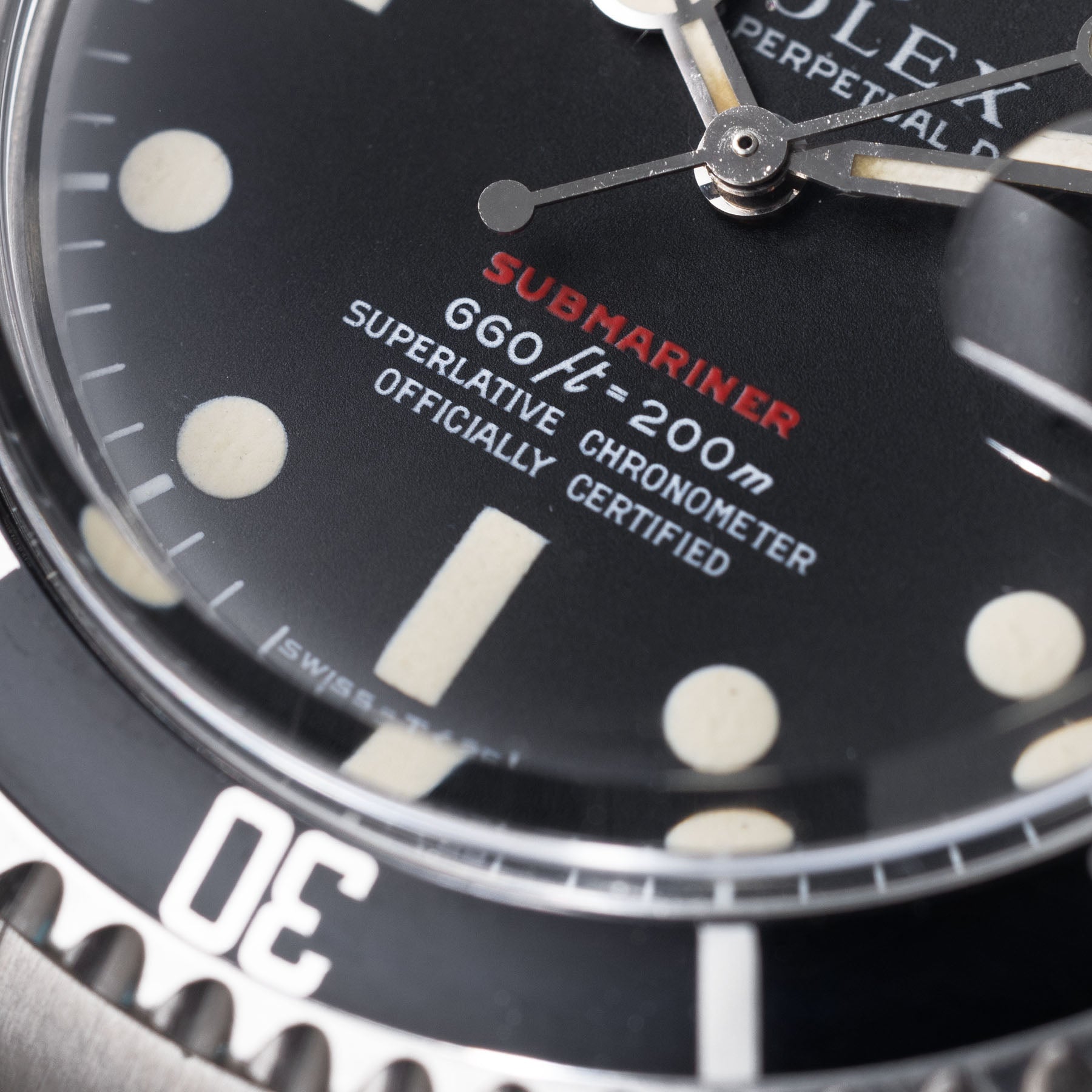 Rolex Submariner Date 1680 Mk4 Red Sub Dial