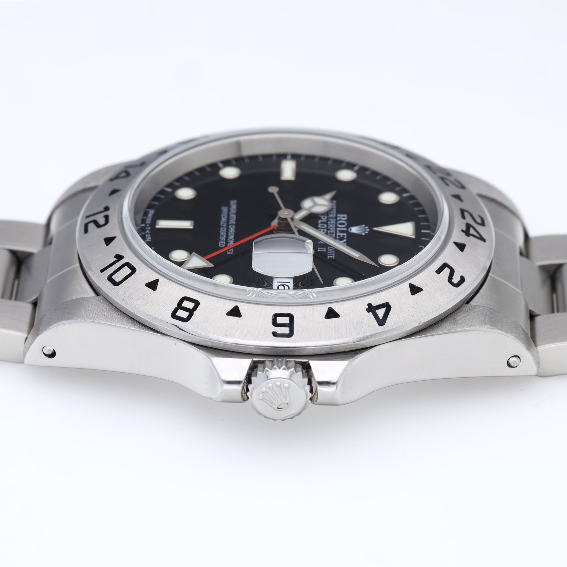 Rolex Explorer 2 16570 Black Tritium Dial