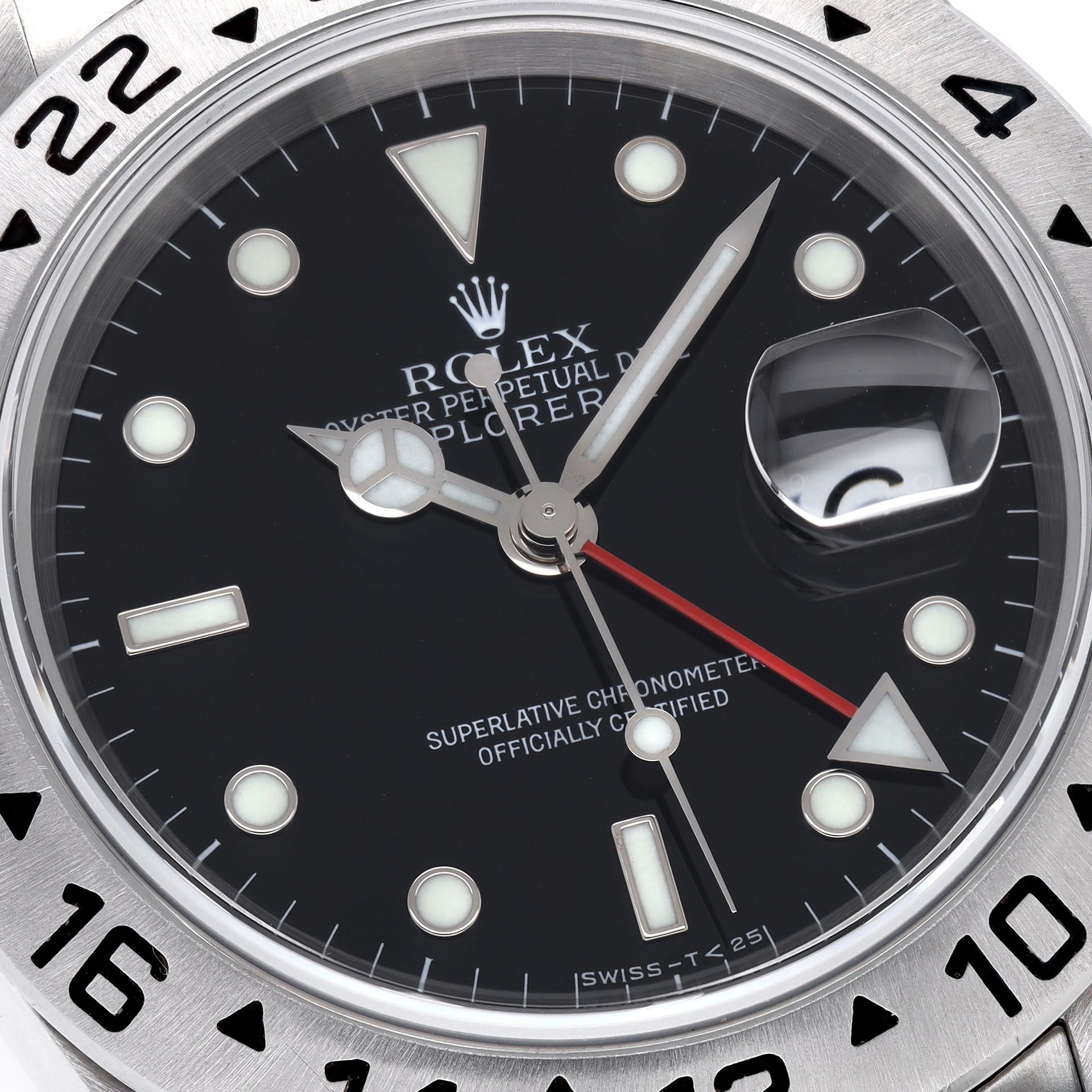 Rolex Explorer 2 16570 Black Tritium Dial