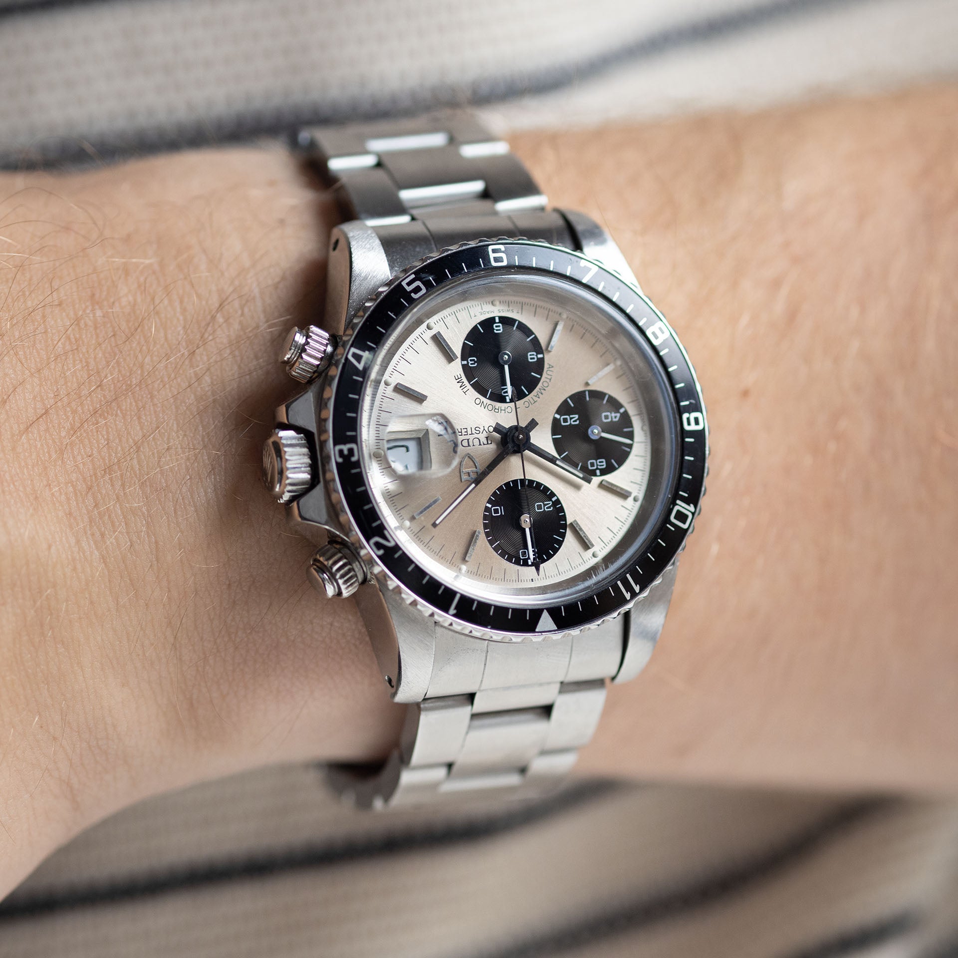 Tudor Oysterdate Chronograph 79170 Big Block with Papers