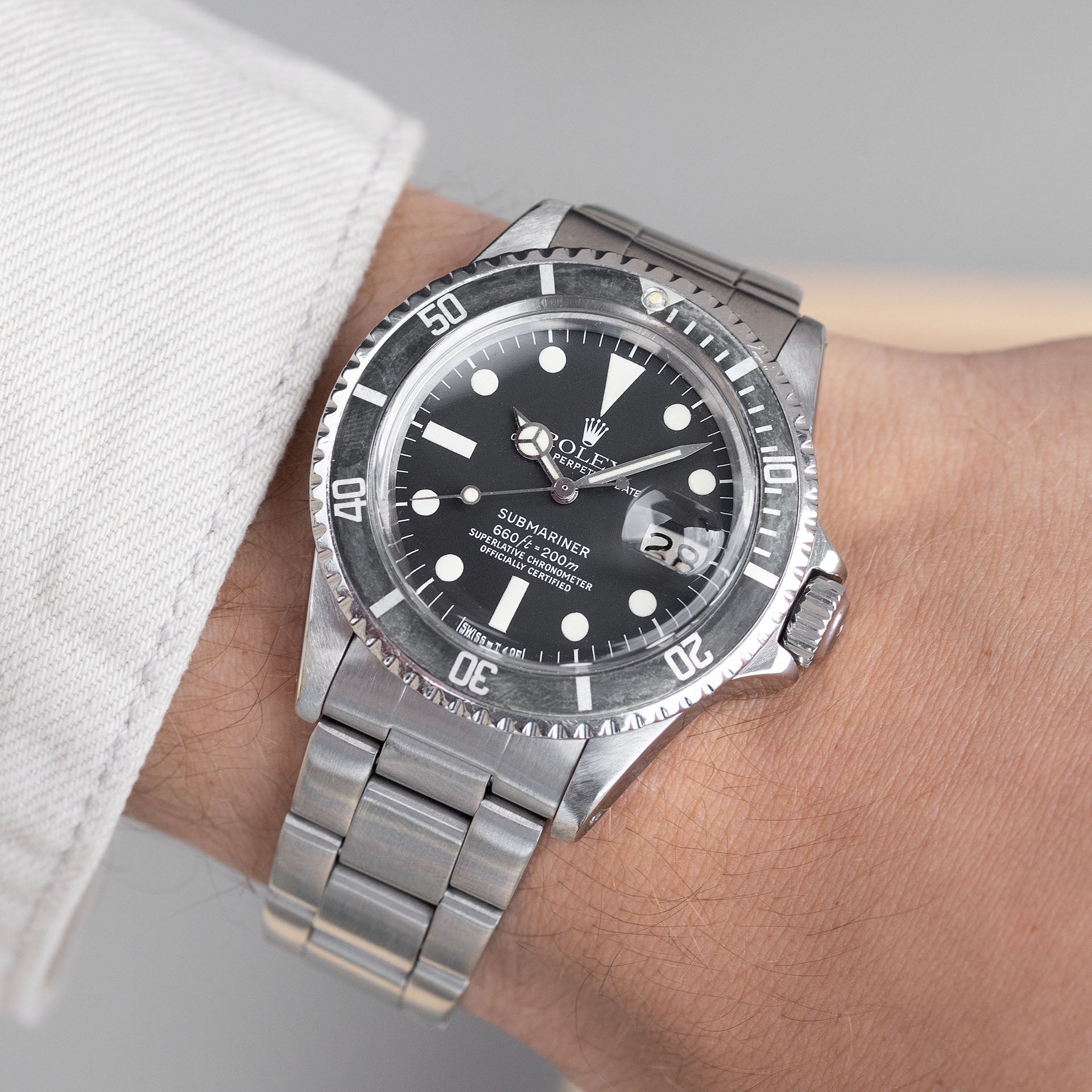 Rolex Submariner Date 1680 Mk2 Matte Dial