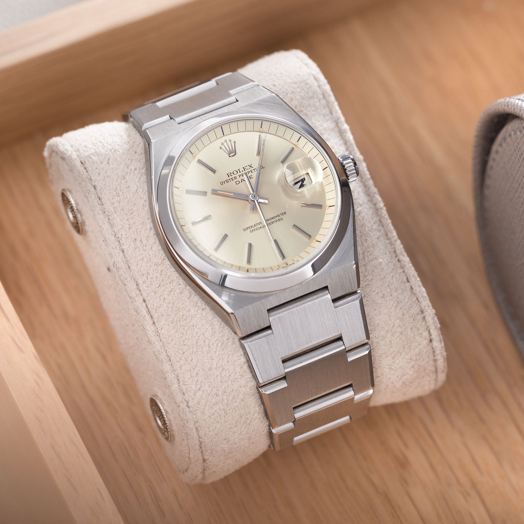 Rolex Date Ref 1530 Silver Dial