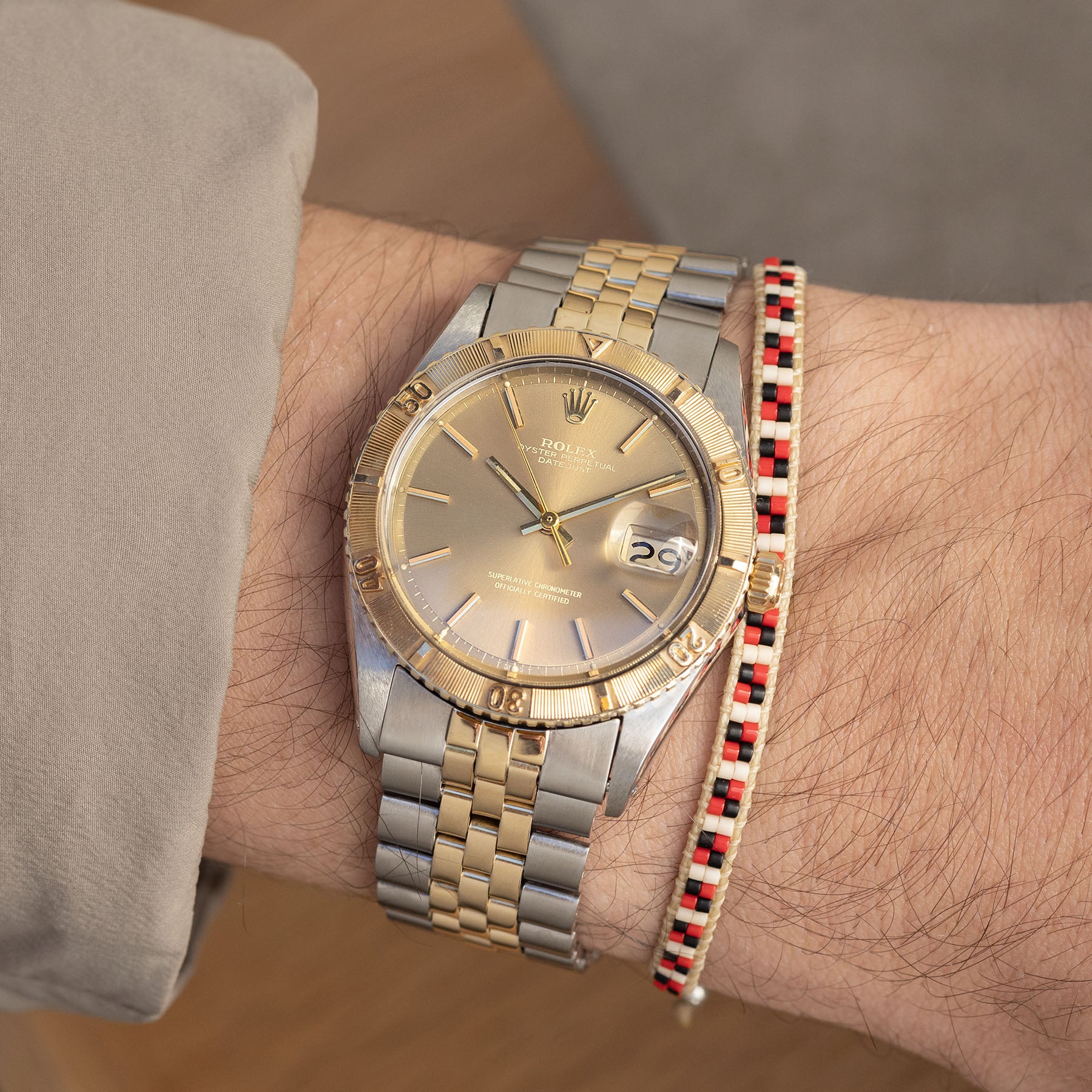 Rolex Turn-O-Graph Havana Dial Ref 1625 /3