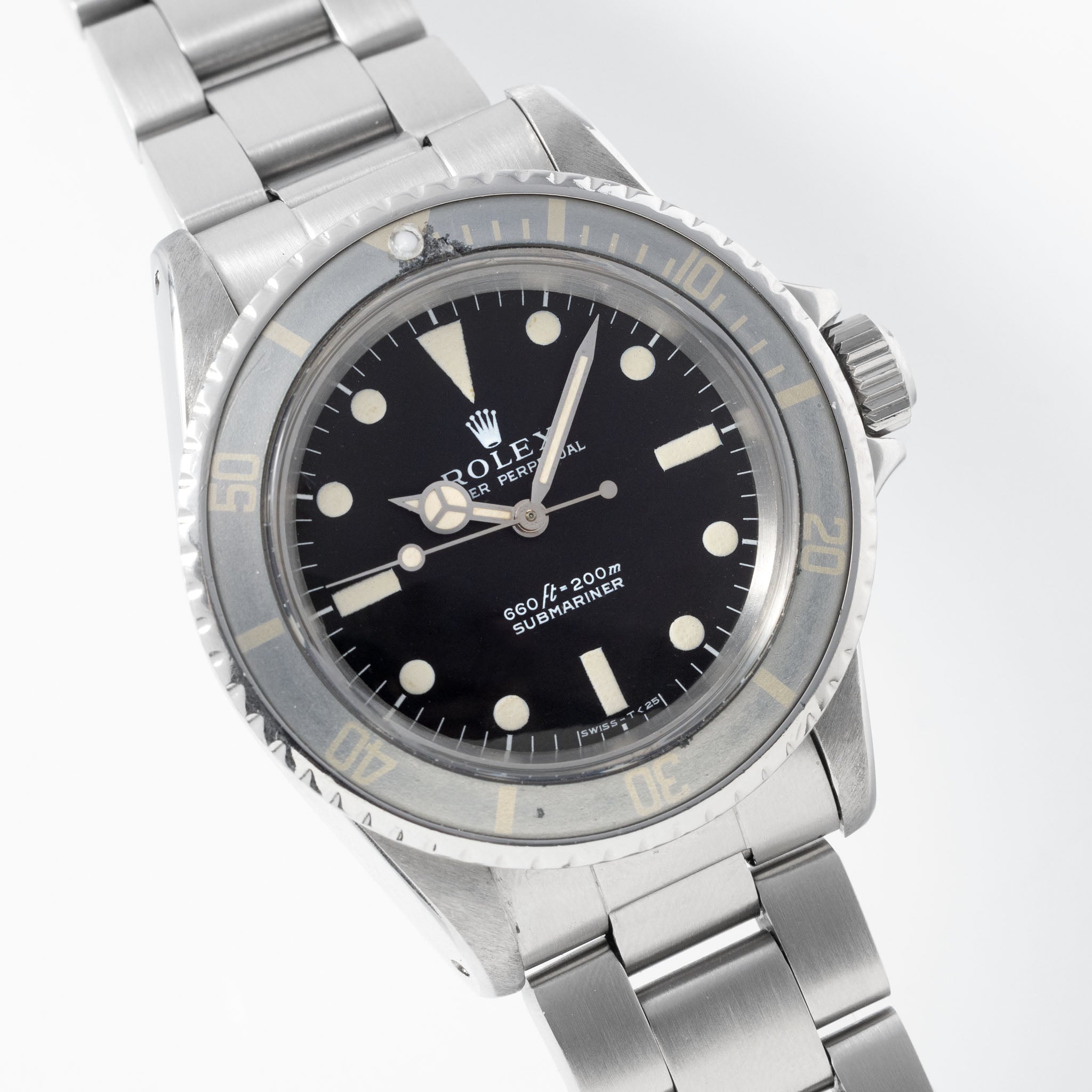 Rolex Submariner 5513 Non-Serif Dial Ghost Bezel