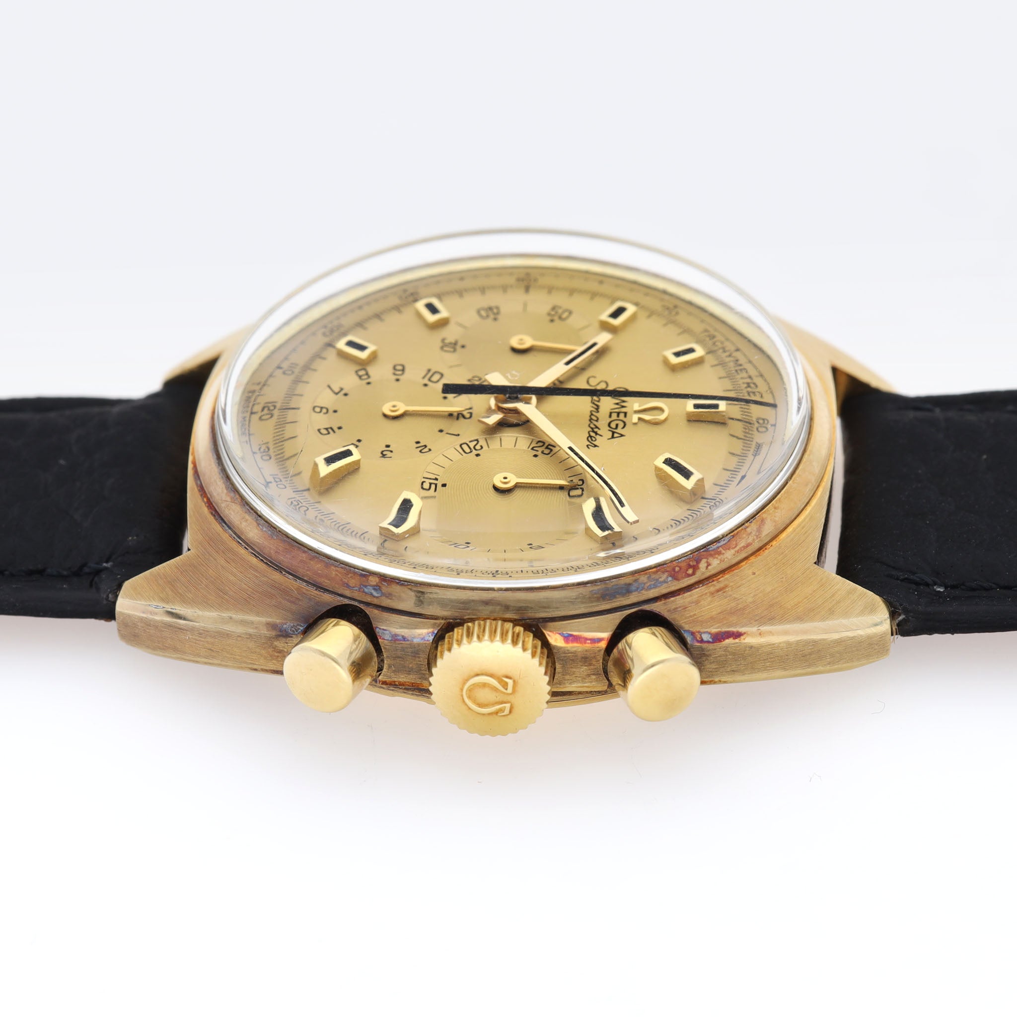 Omega Seamaster Chronograph 145.016 18kt Yellow Gold