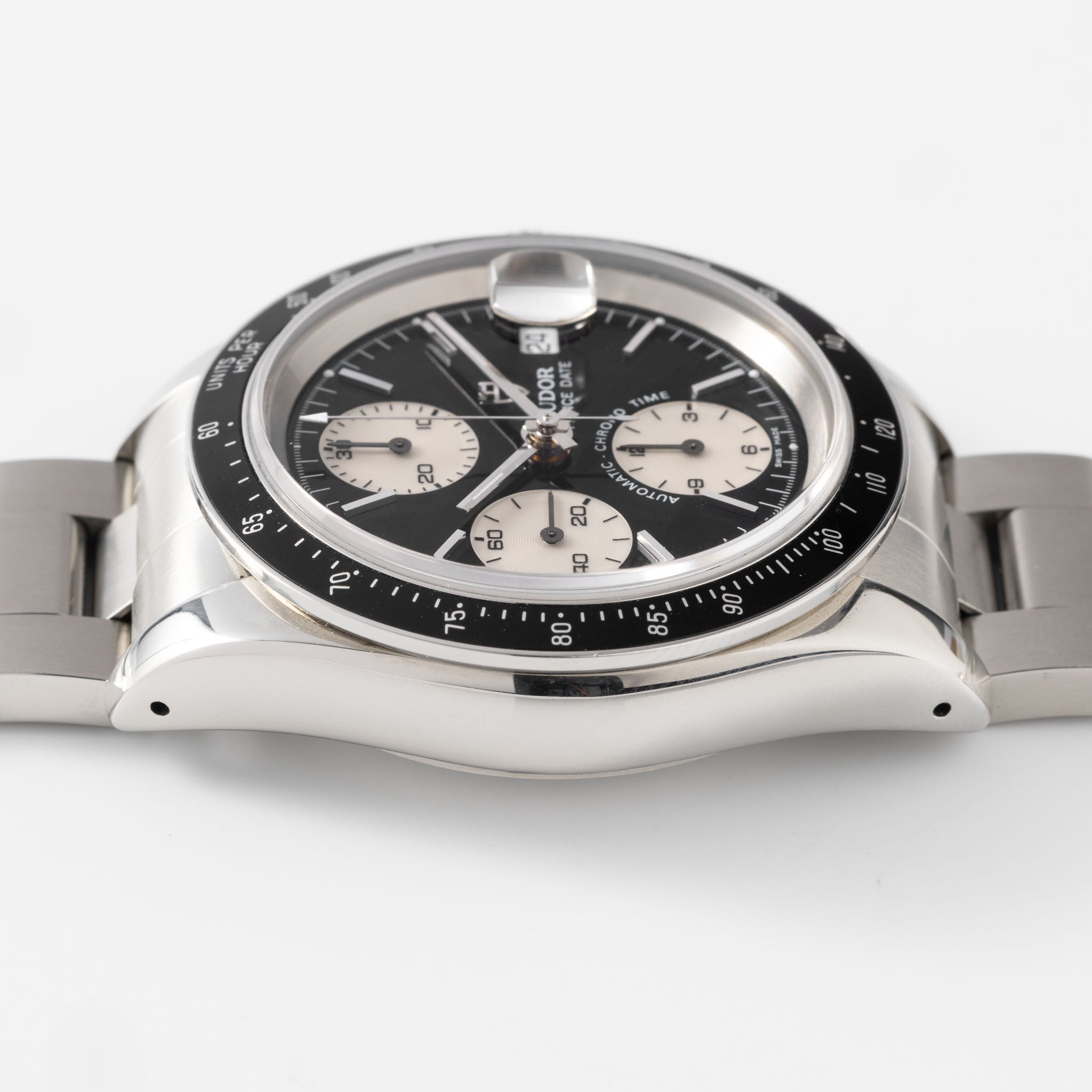 Tudor Prince Date Chronograph Black Dial 78260