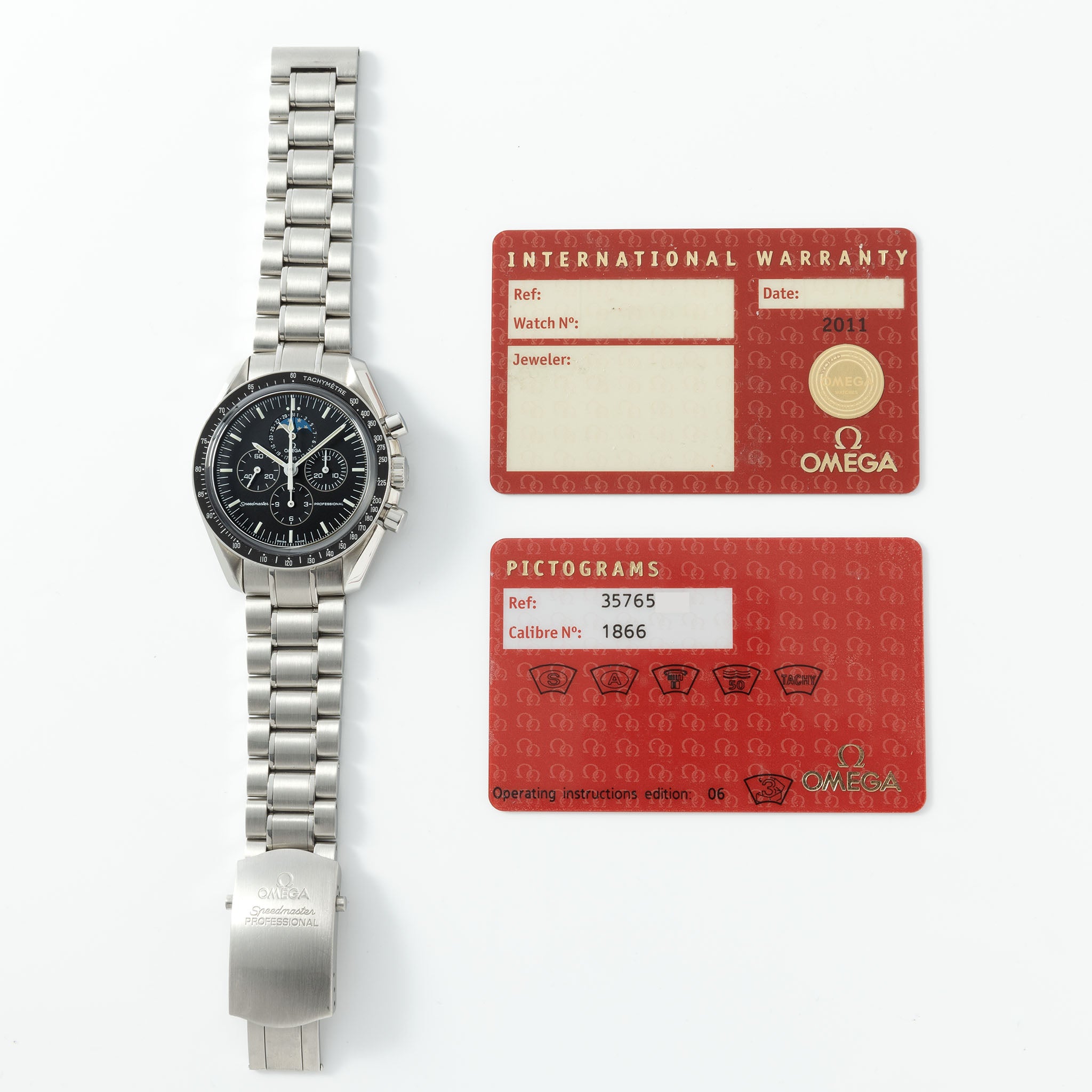 Omega Speedmaster Moon Phase Ref 3576.50.00