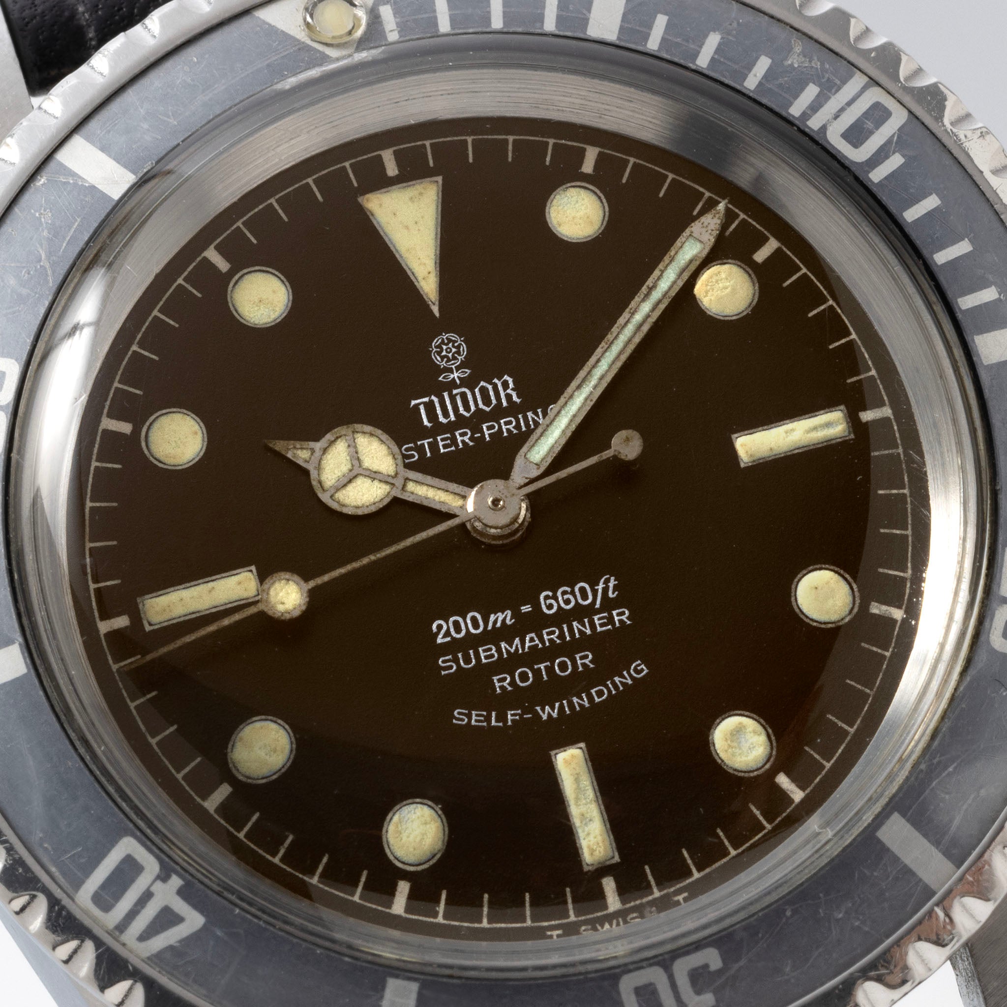 Tudor Submariner 7928 Tropical Dial Ghost Bezel
