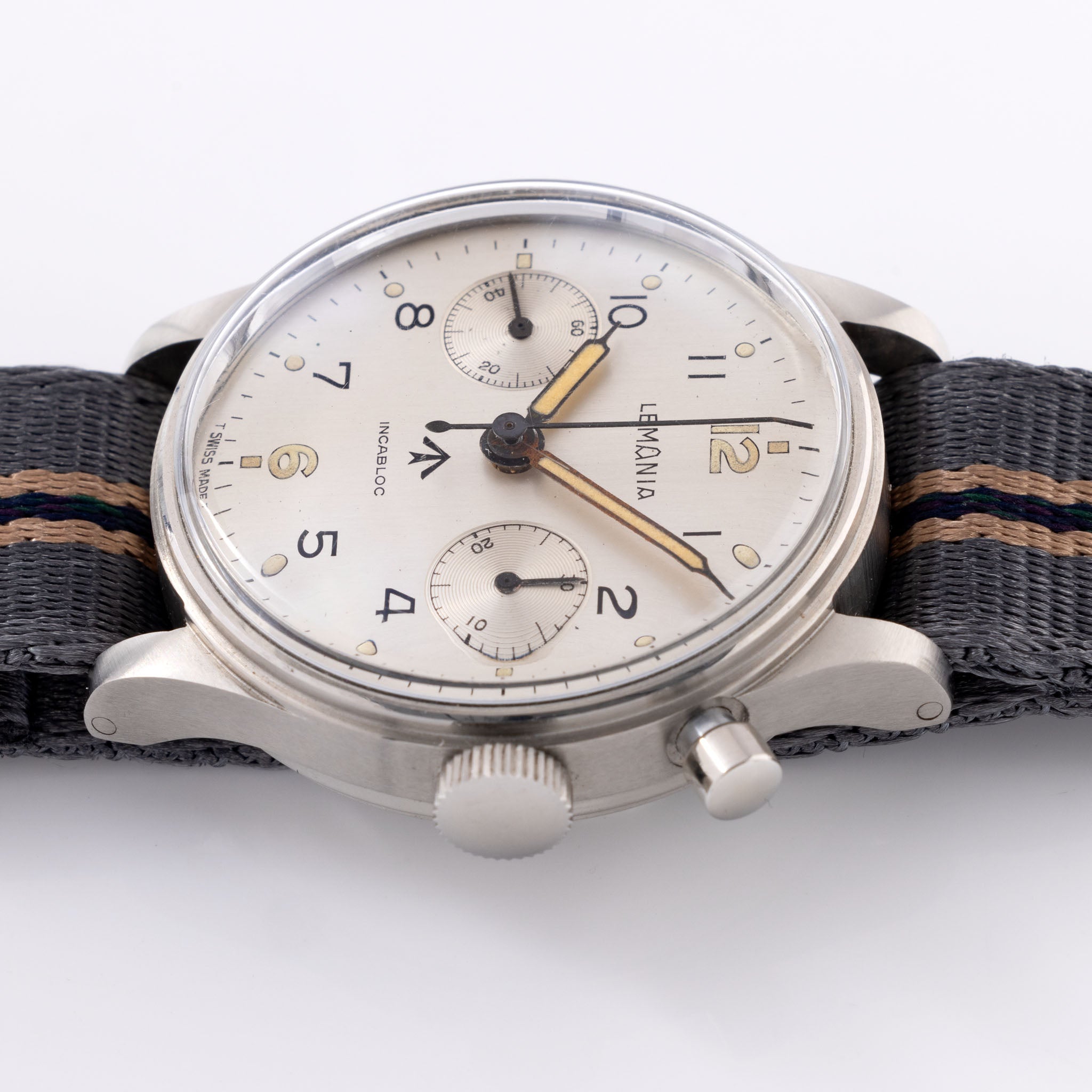 Lemania Monopusher Chronograph 15CHT 