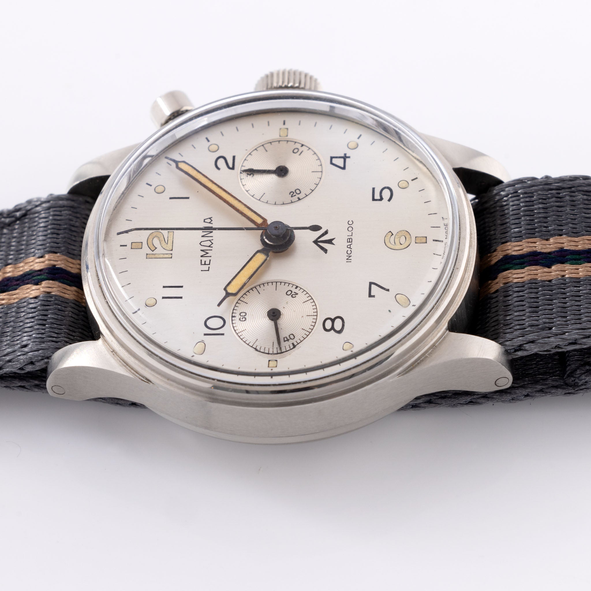 Lemania Monopusher Chronograph 15CHT 