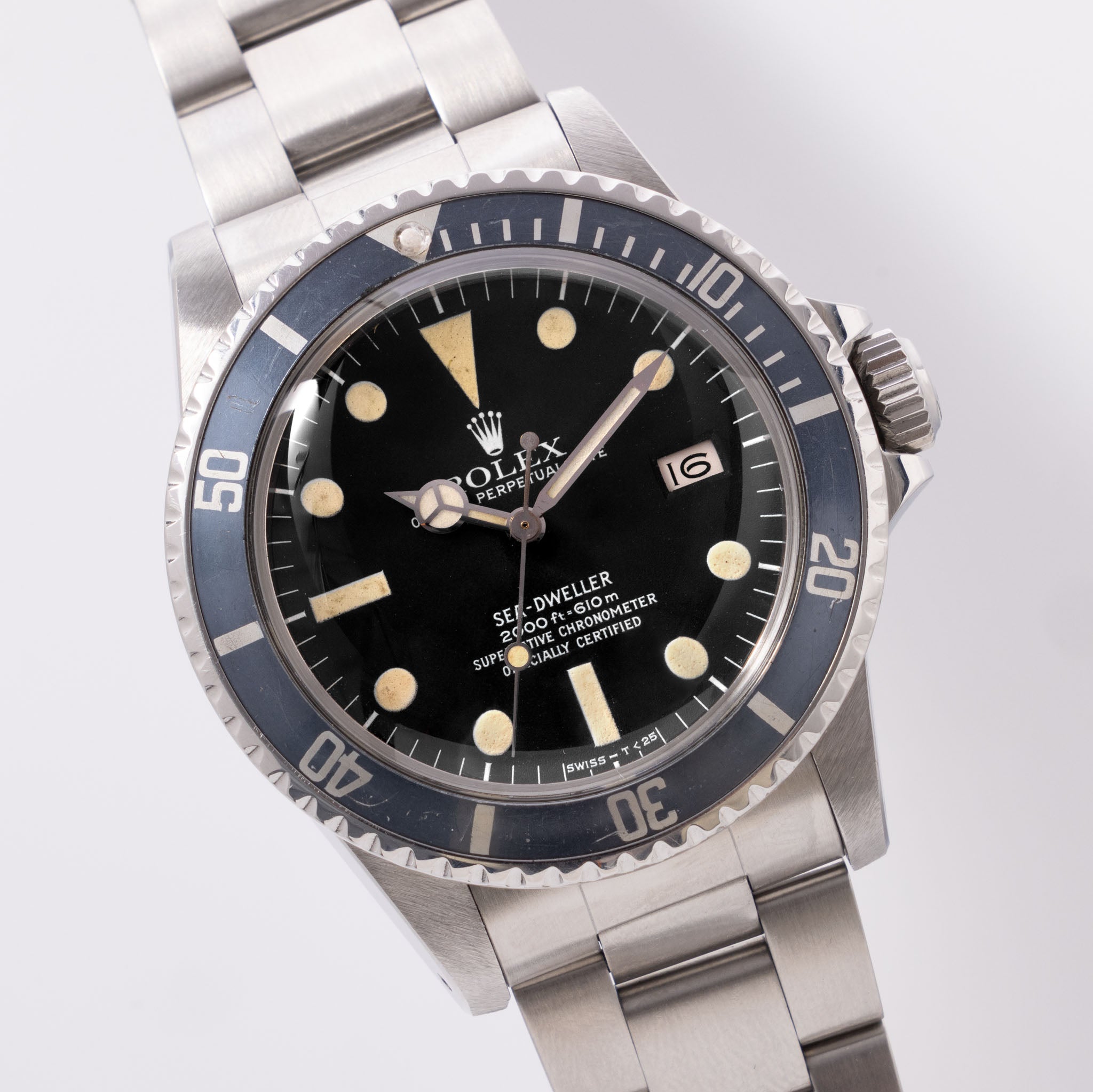 Rolex Seadweller Mk 1 ‘Great White’ Dial Ref 1665
