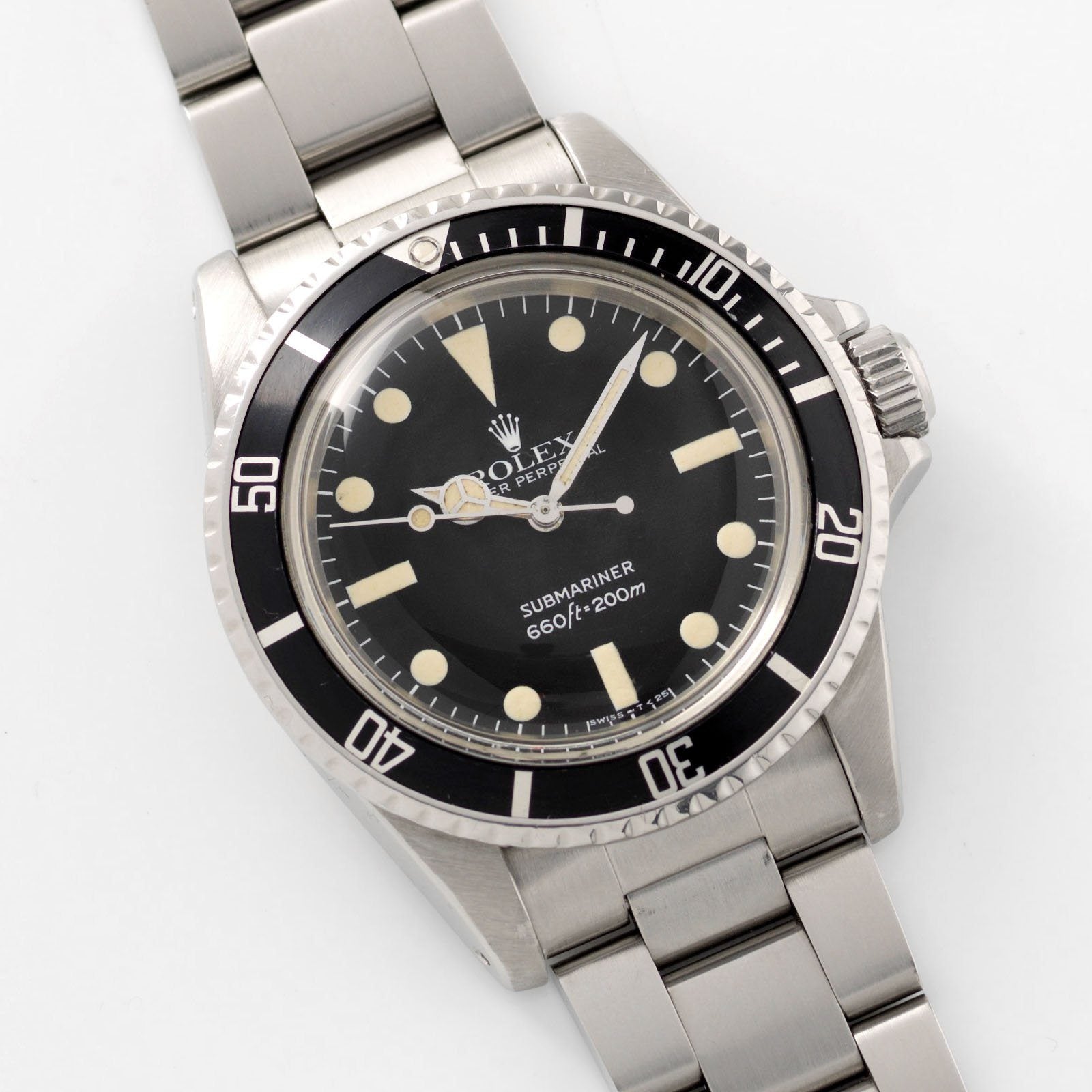 Rolex Submariner 5513 Mk 4 Maxi Dial 