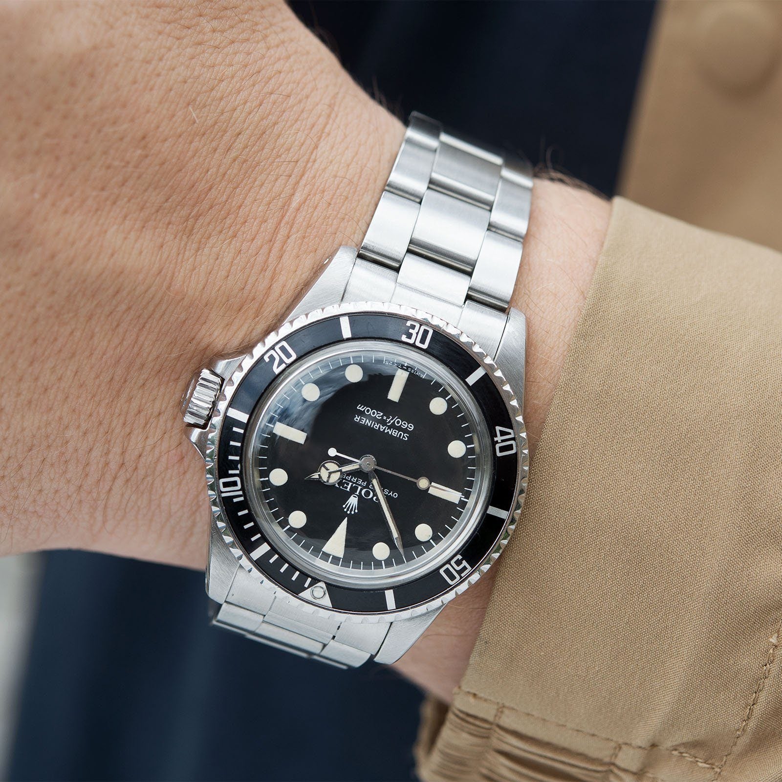 Rolex Submariner 5513 Mk 4 Maxi Dial 