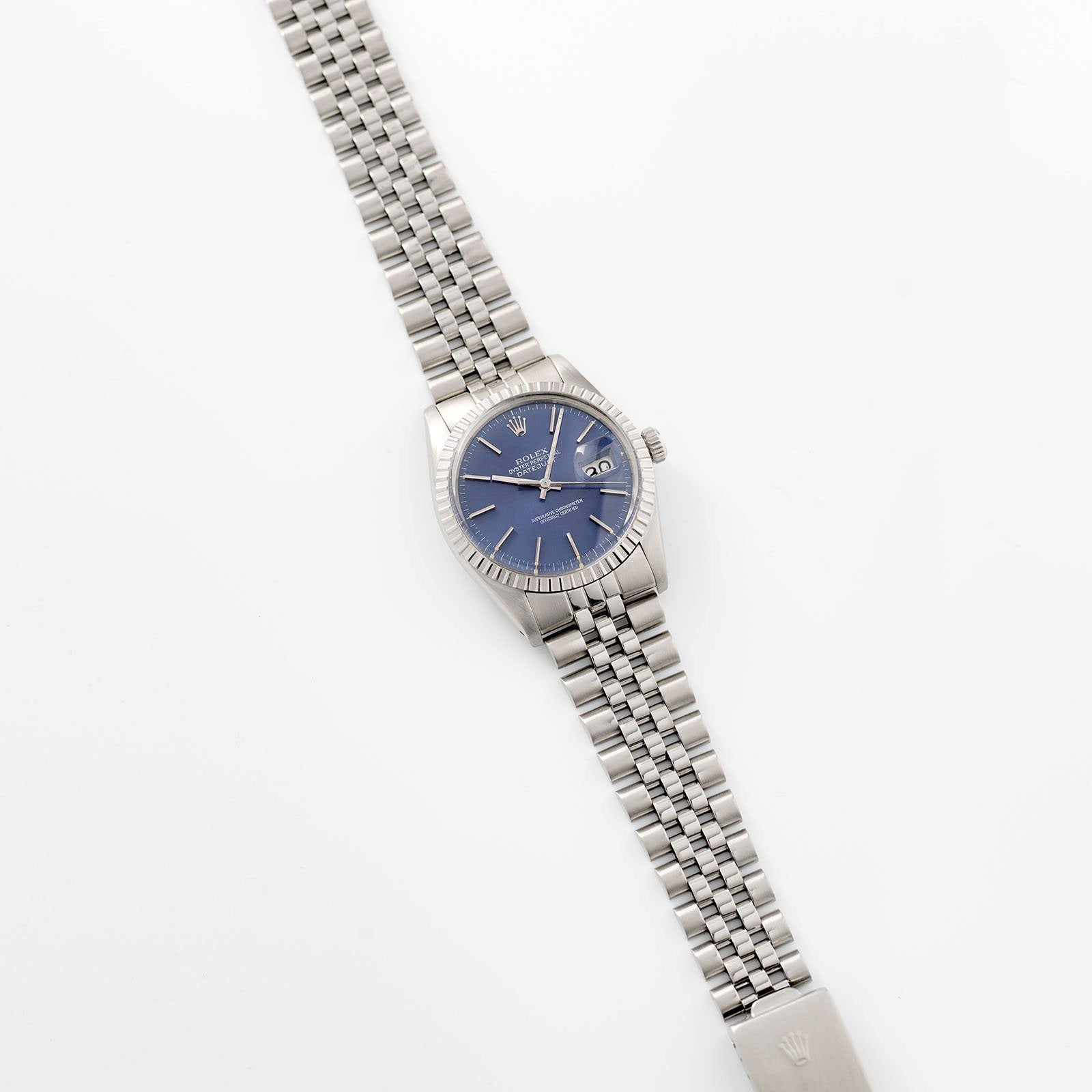 Rolex Datejust Blue Dial Reference 16030 