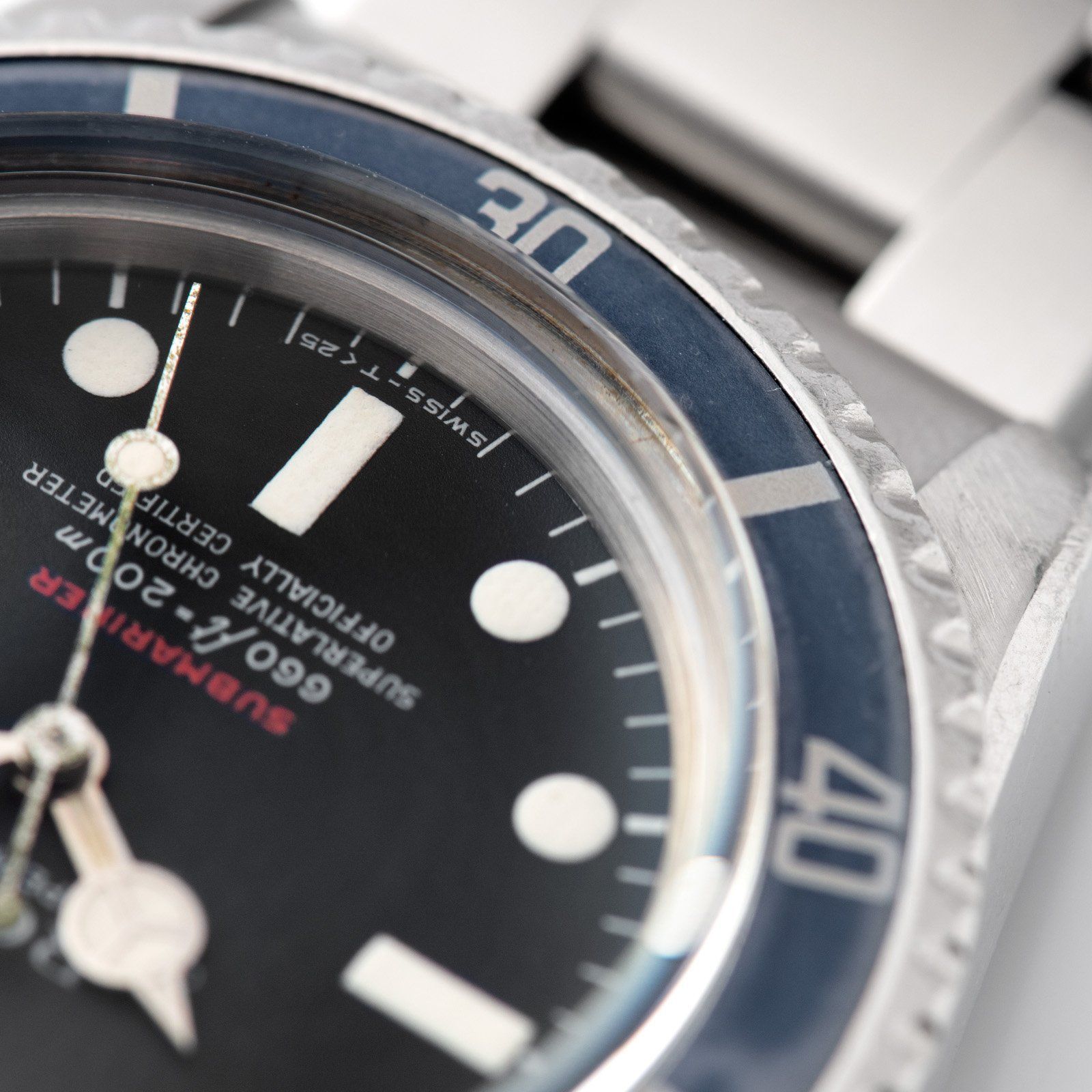 Rolex Mk 4 Red Submariner Date 1680 