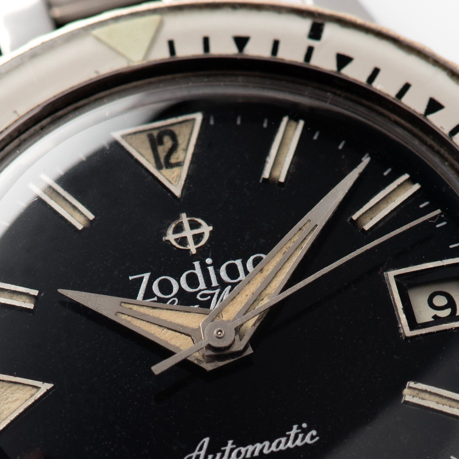Zodiac Sea Wolf Gilt Dial with Original Bracelet