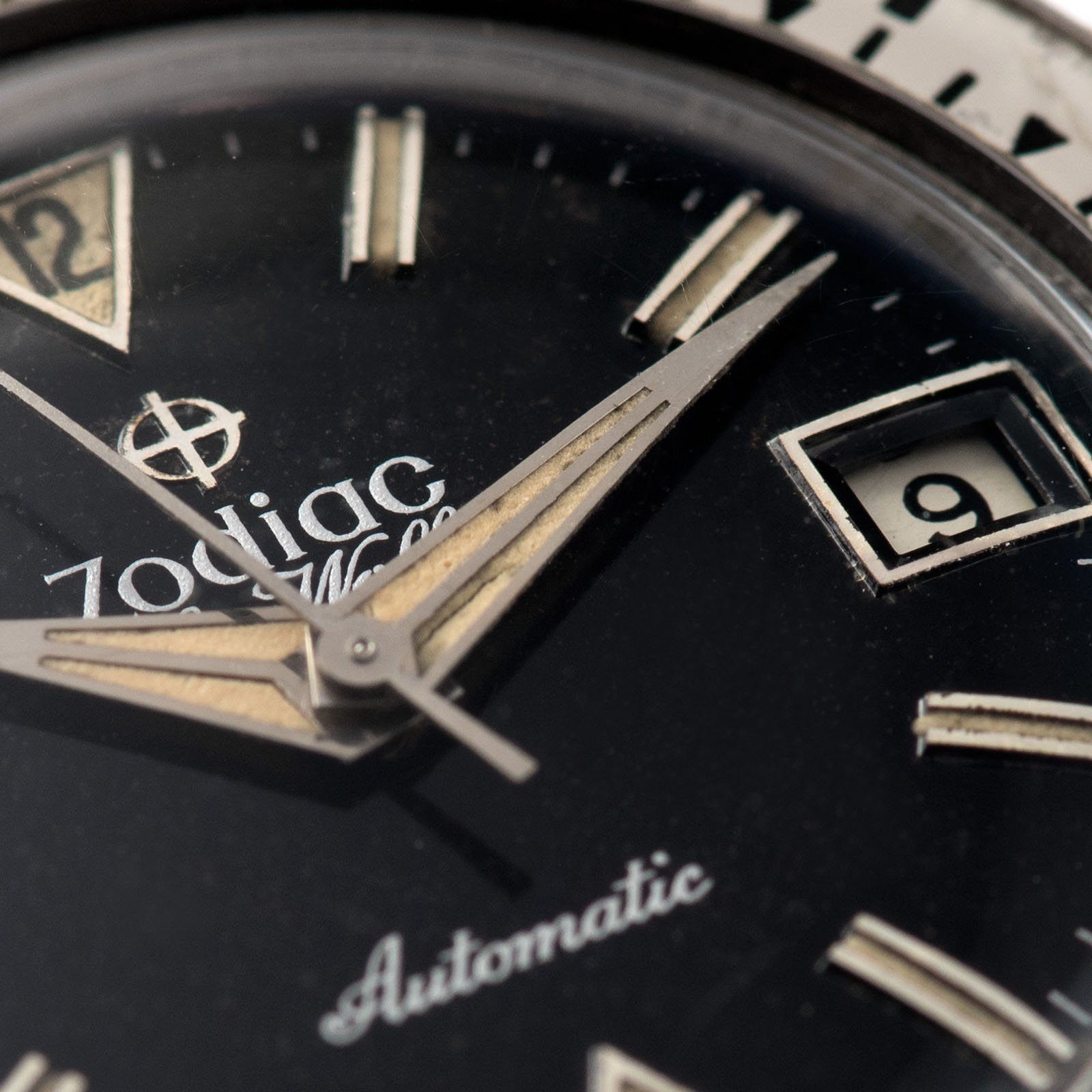 Zodiac Sea Wolf Gilt Dial with Original Bracelet
