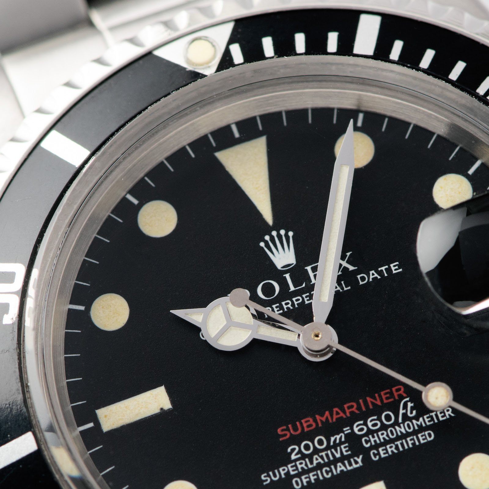 Rolex Mk1 Meters First Red Submariner Date 1680 