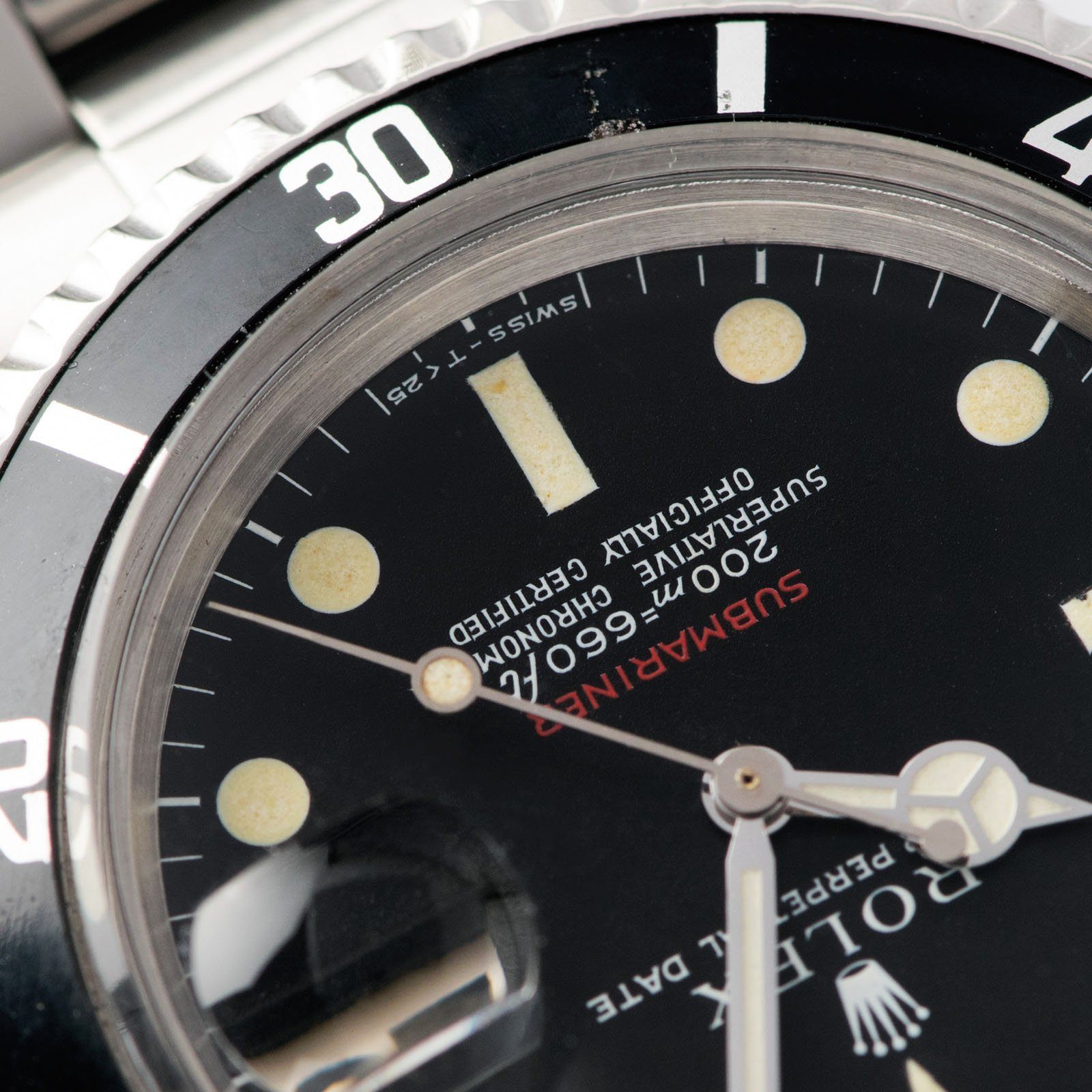Rolex Mk1 Meters First Red Submariner Date 1680 