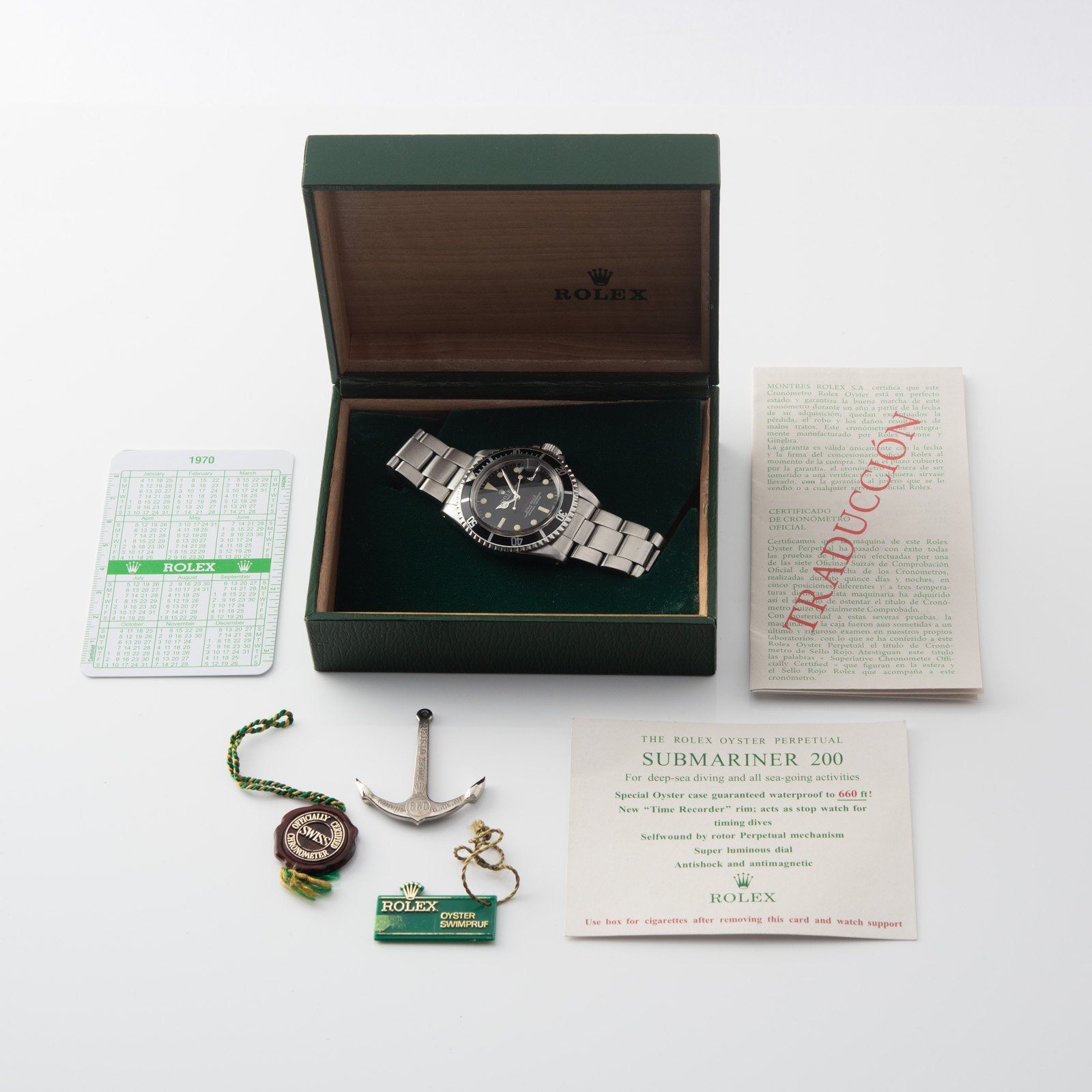 Rolex Mk1 Meters First Red Submariner Date 1680 