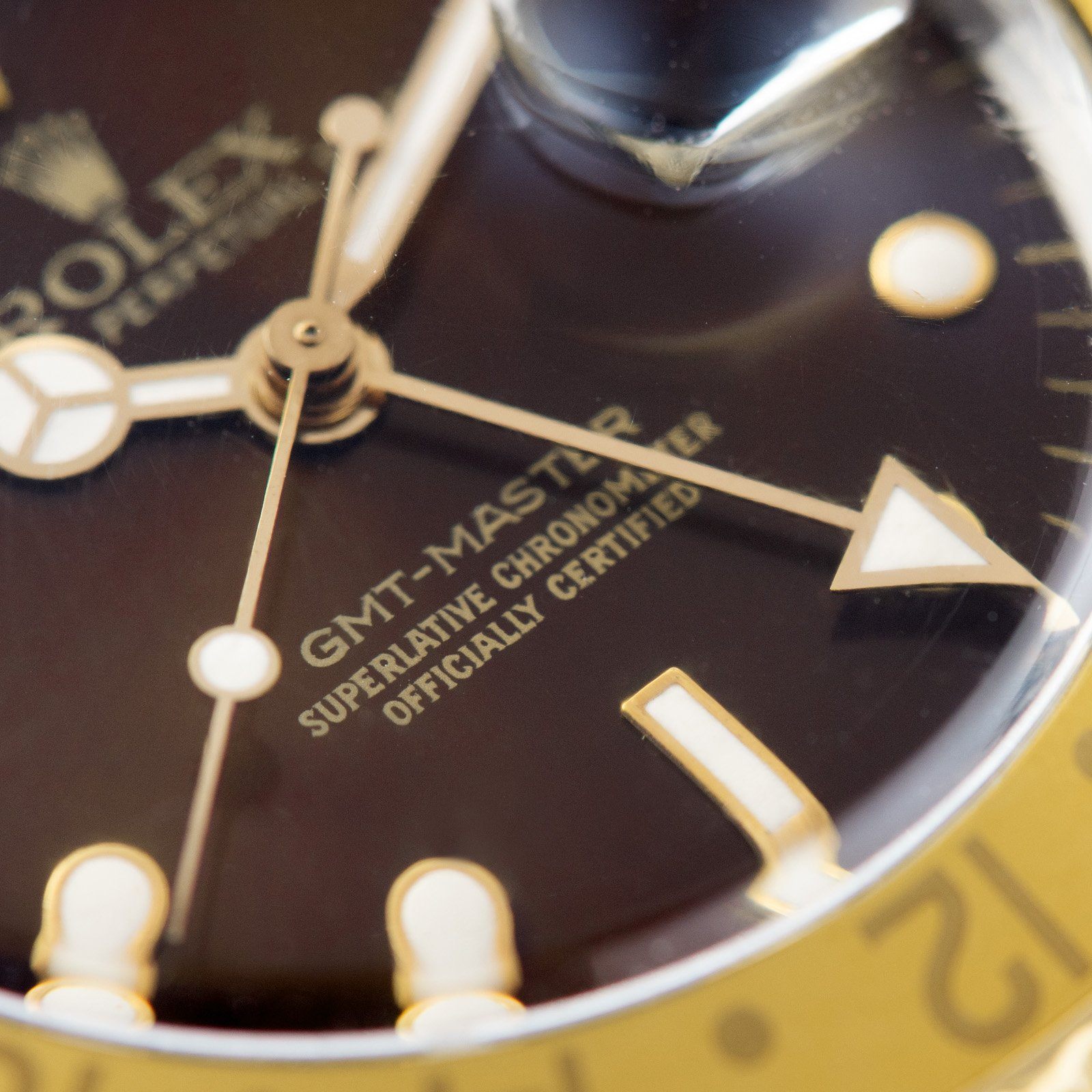 Rolex 16753 Brown Dial GMT Master Root Beer
