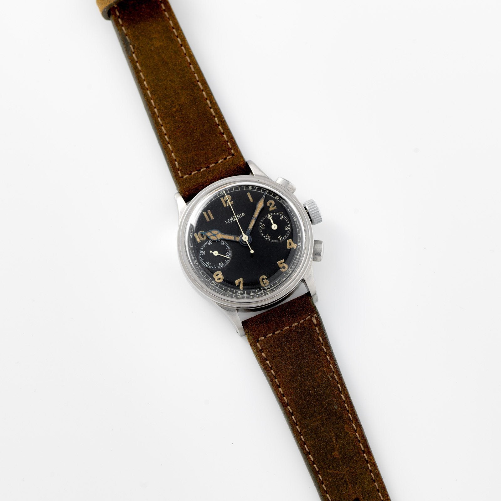 Lemania Two-Register Chronograph 