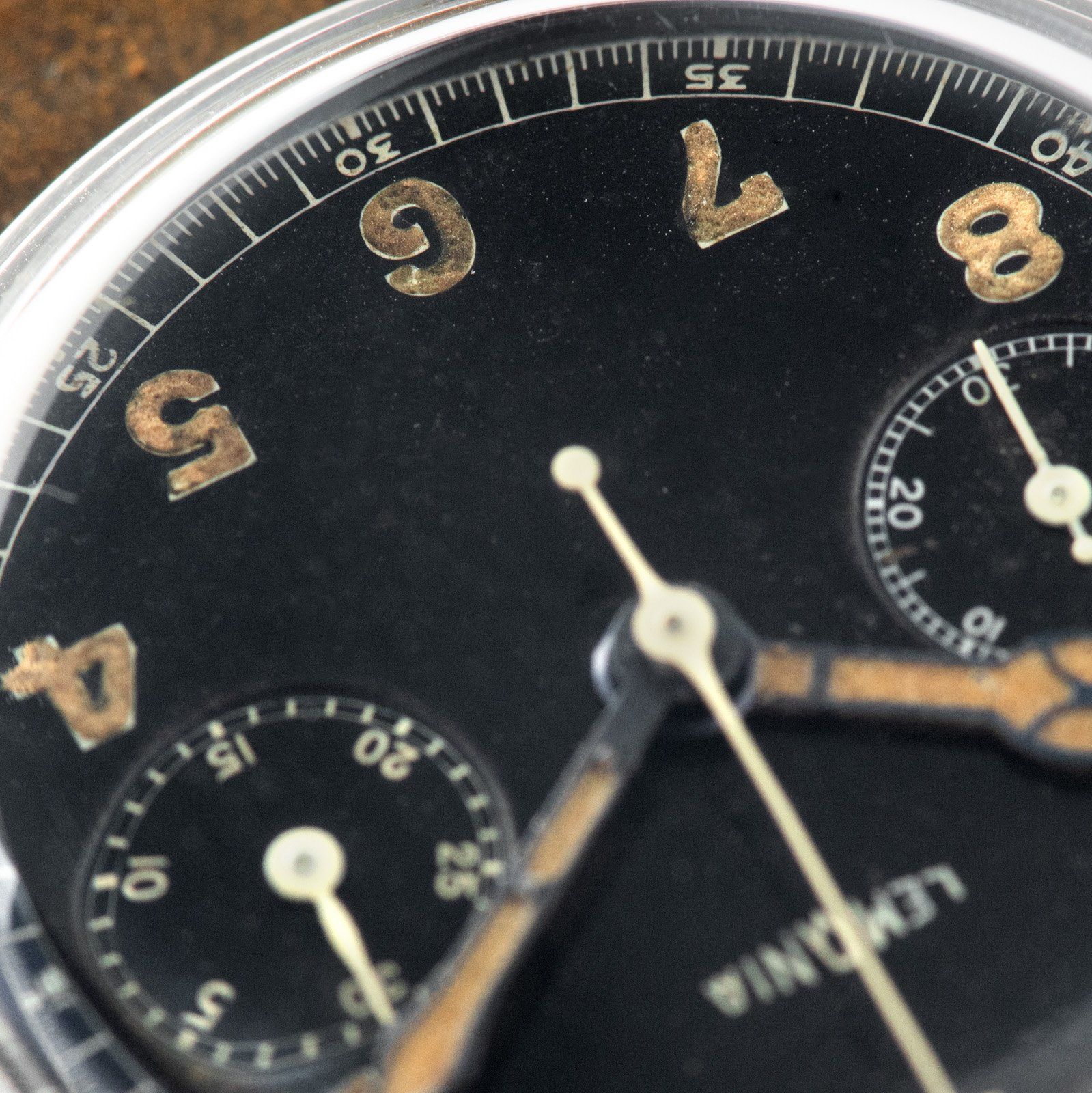 Lemania Two-Register Chronograph 