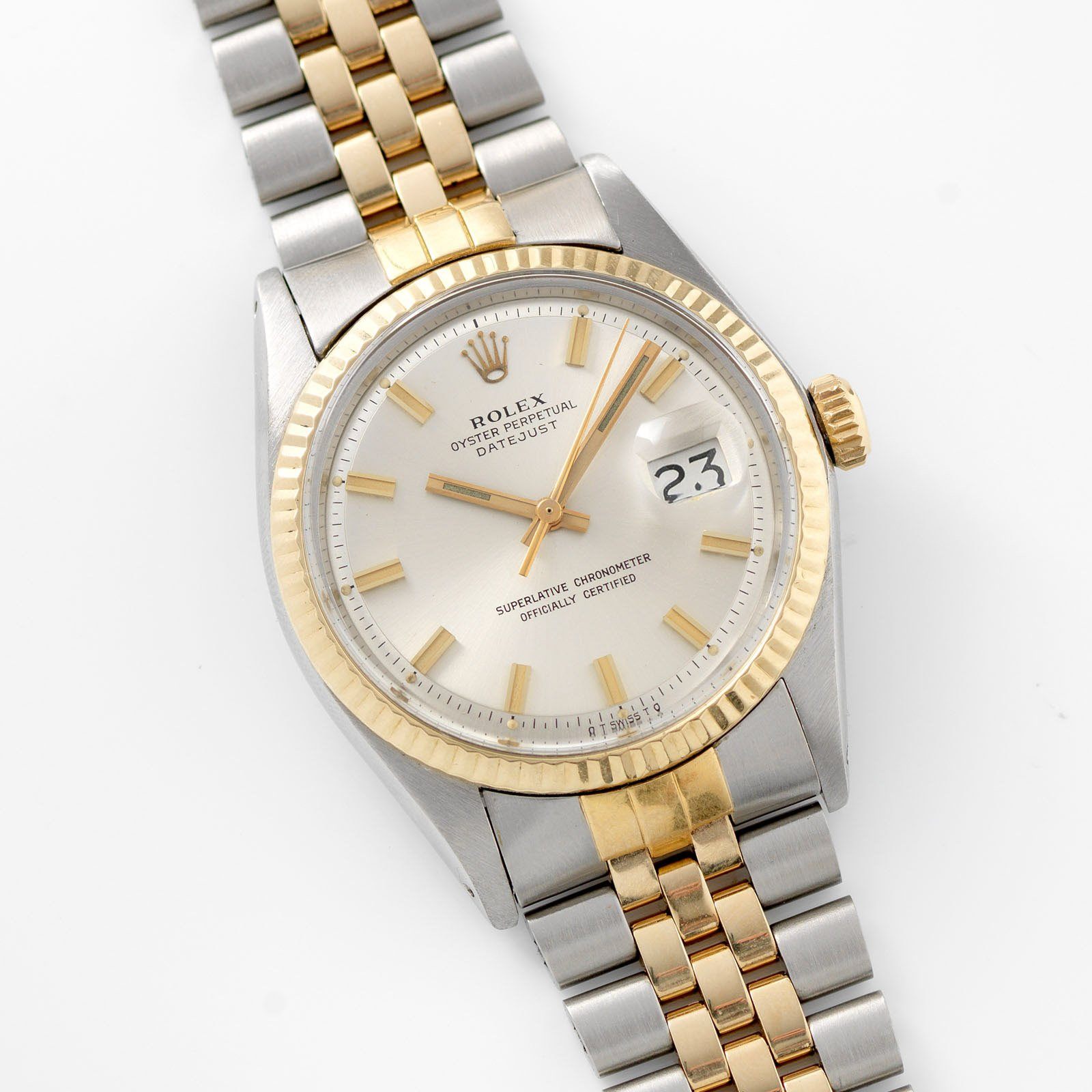Rolex Datejust 1601 Sigma Wide Boy Dial