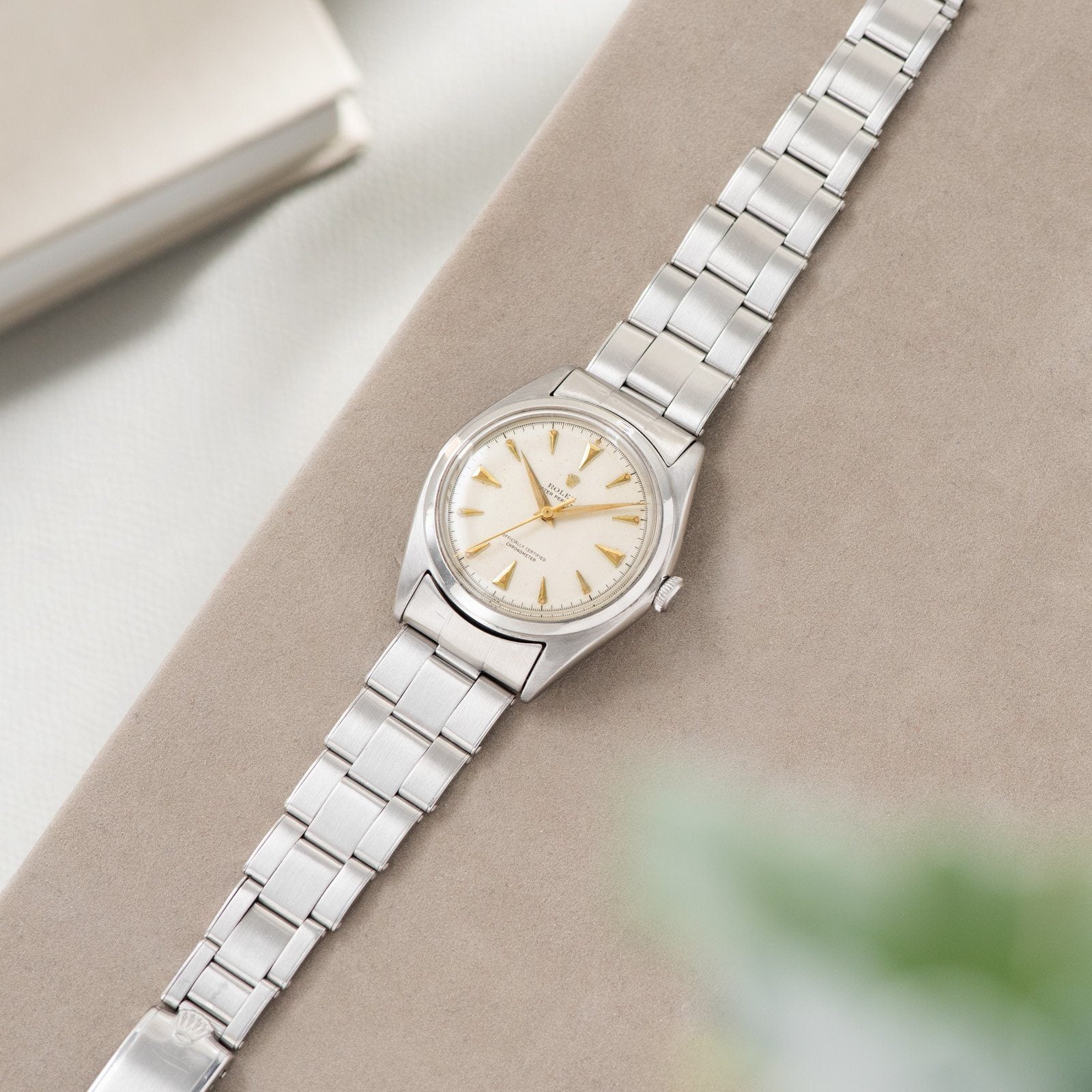 Rolex Big Bubbleback Ovettone Rare Reference 5028