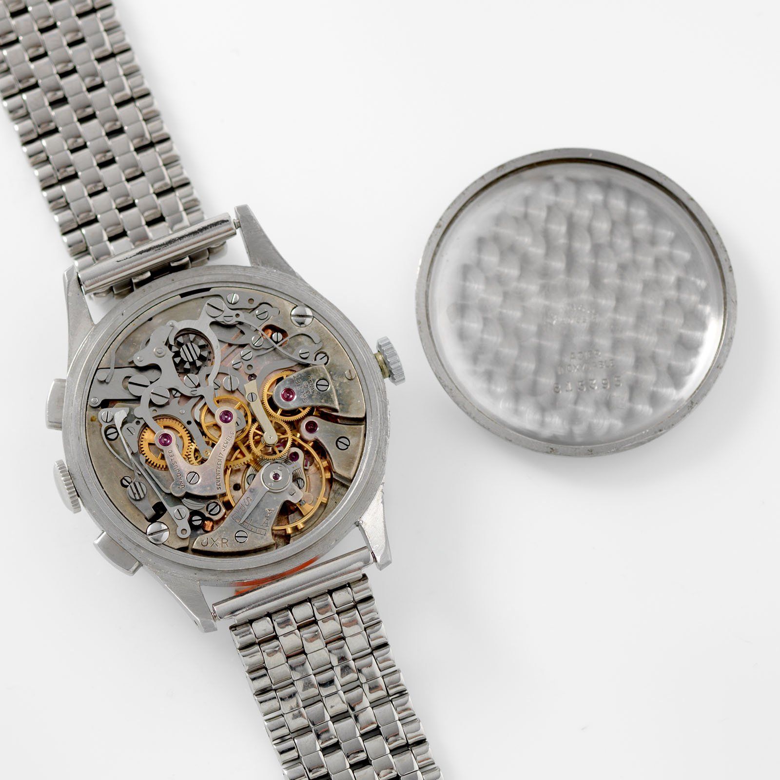 Gallet Multichron Navigator GMT Steel Chronograph 