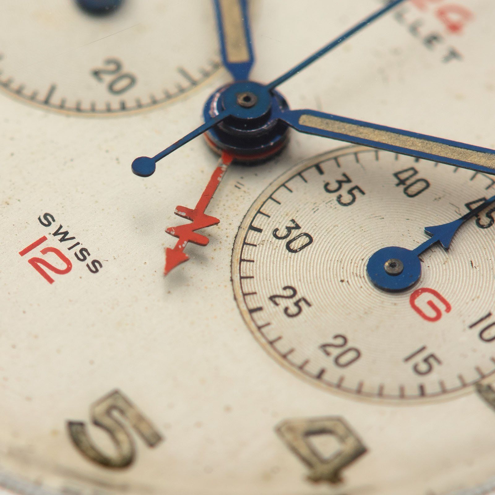 Gallet Multichron Navigator GMT Steel Chronograph 