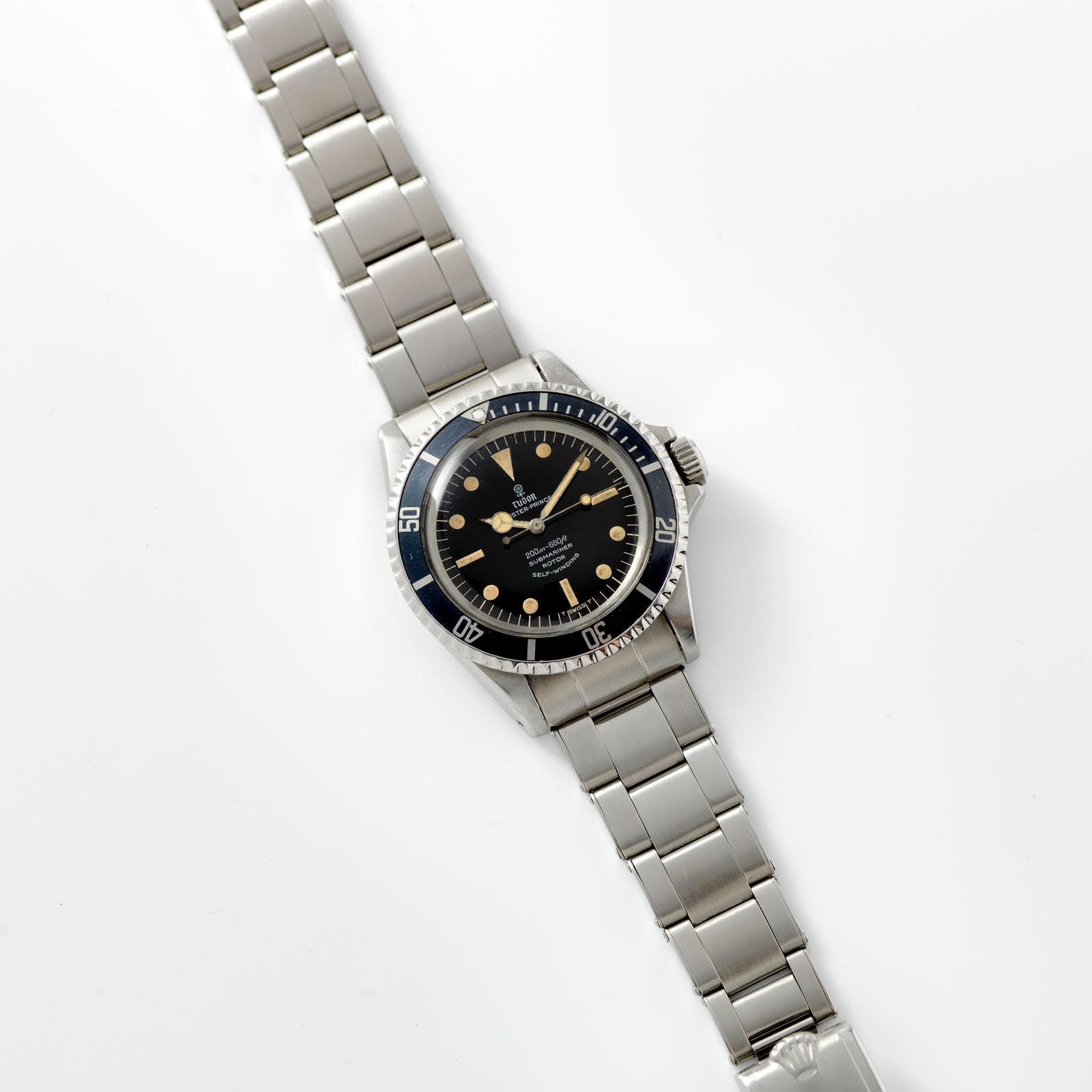 Tudor Submariner Ref 7928 Gilt Minute Track