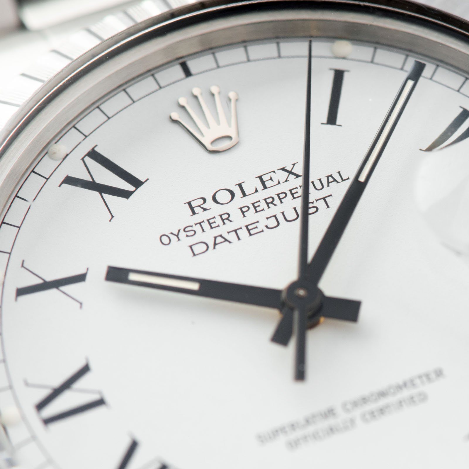 Rolex Datejust Reference 16030 White Buckley Dial 