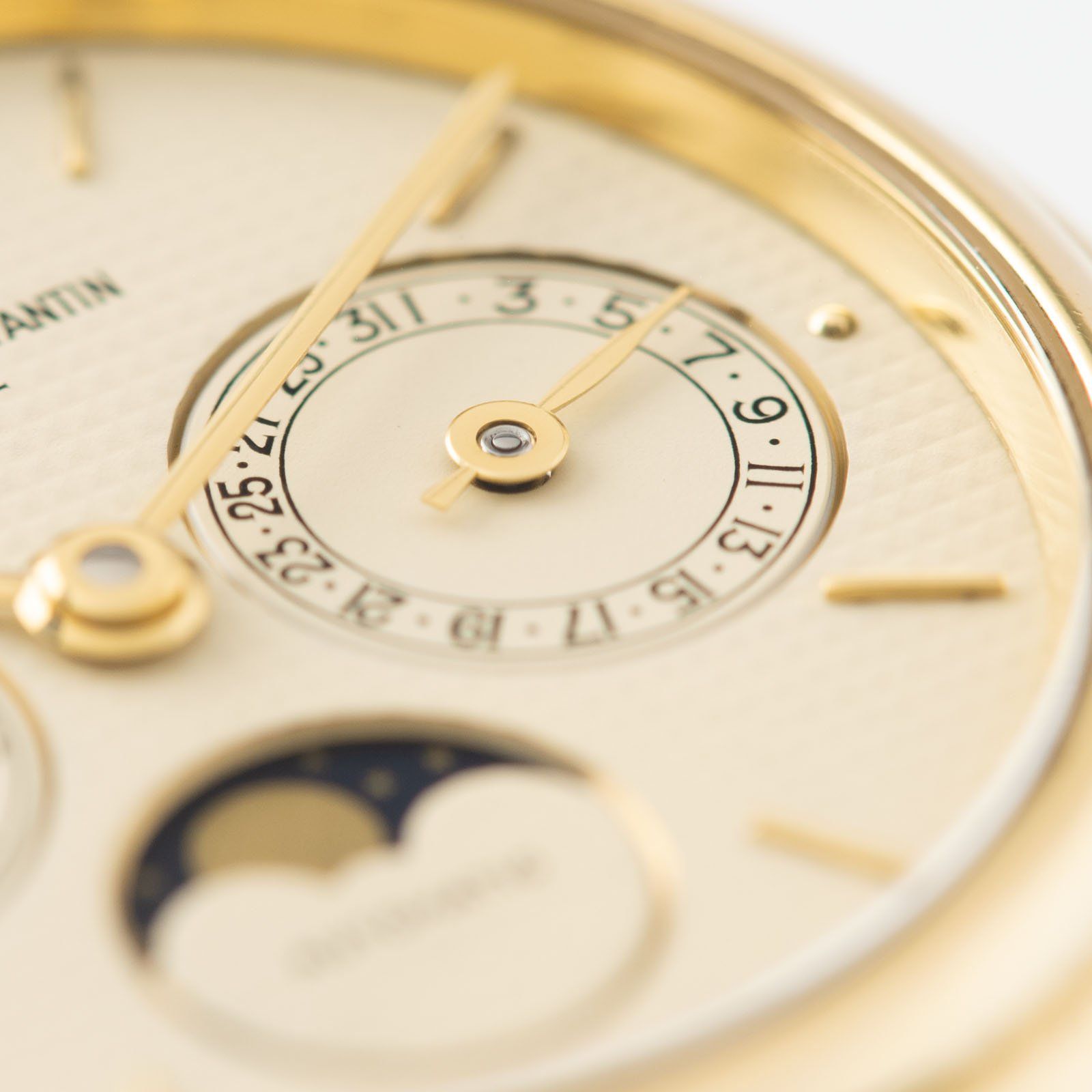 Vacheron Constantin  Patrimony Day Date Moonphase Yellow Gold Ref 47009-0003-J