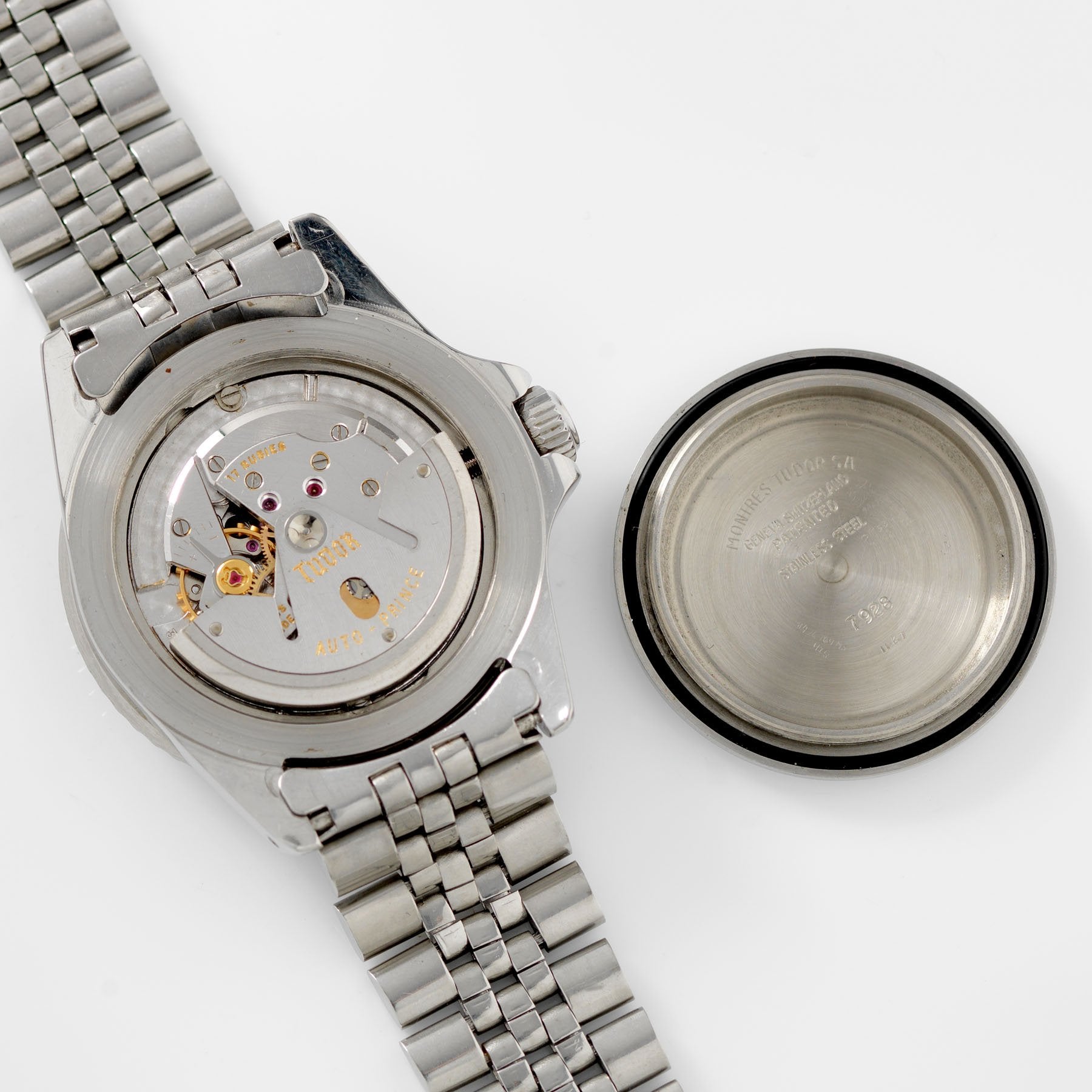 Tudor Submariner Ref 7928 Gilt Minute Track Ghost Bezel