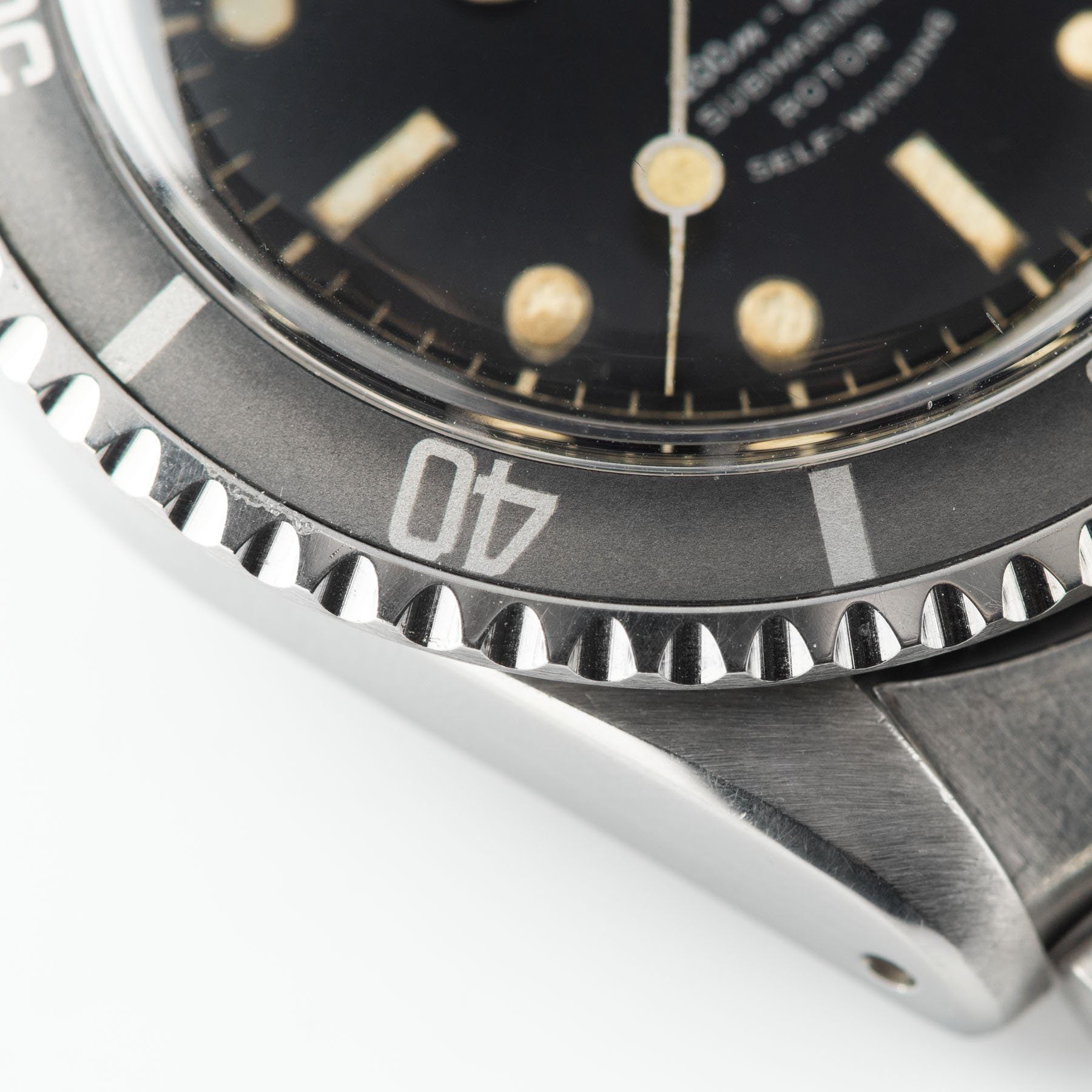 Tudor Submariner Ref 7928 Gilt Minute Track Ghost Bezel