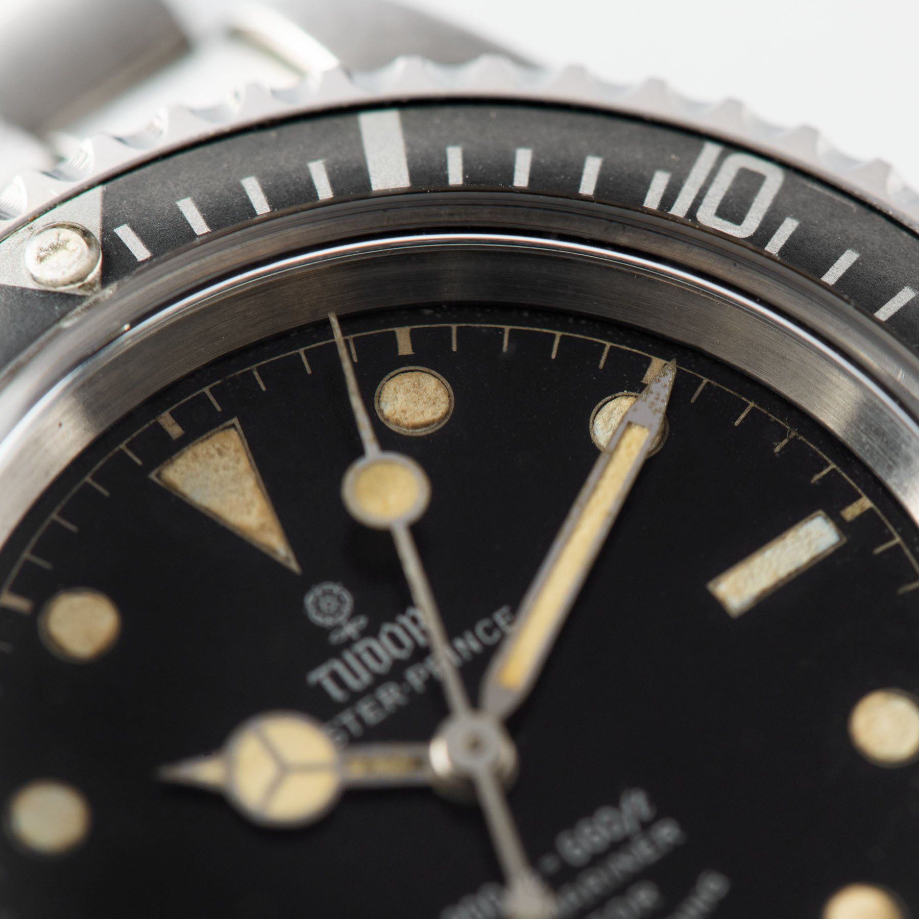 Tudor Submariner Ref 7928 Gilt Minute Track Ghost Bezel