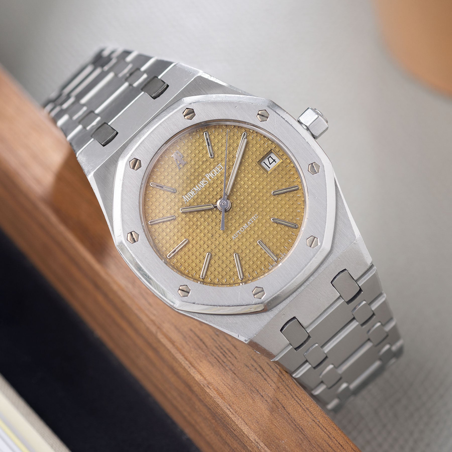 Audemars Piguet Royal Oak 14790 Tropical dial with Original Guarantee Paper