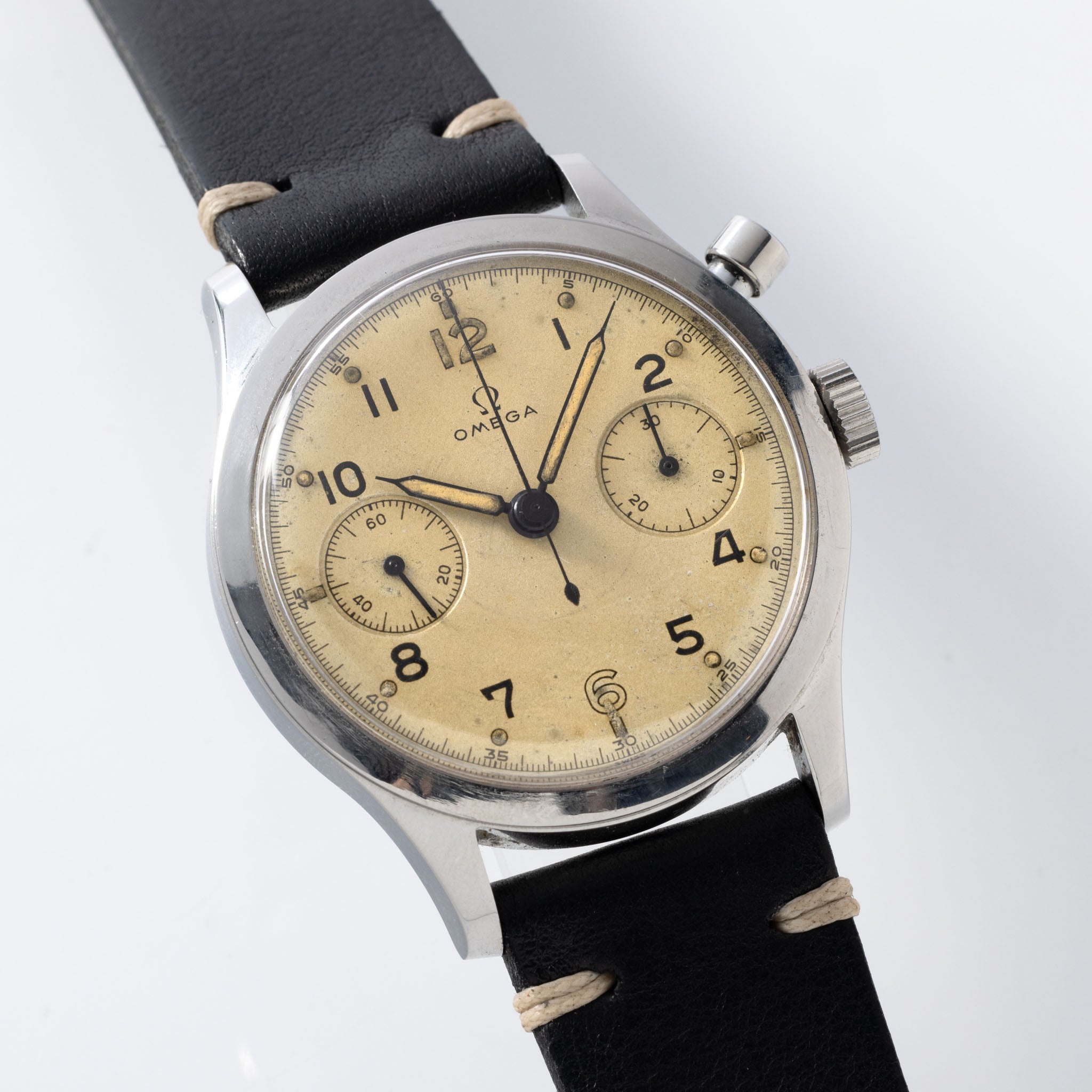 Omega Monopusher ref 6W/16 Chronograph issued to the Canadian Airforce