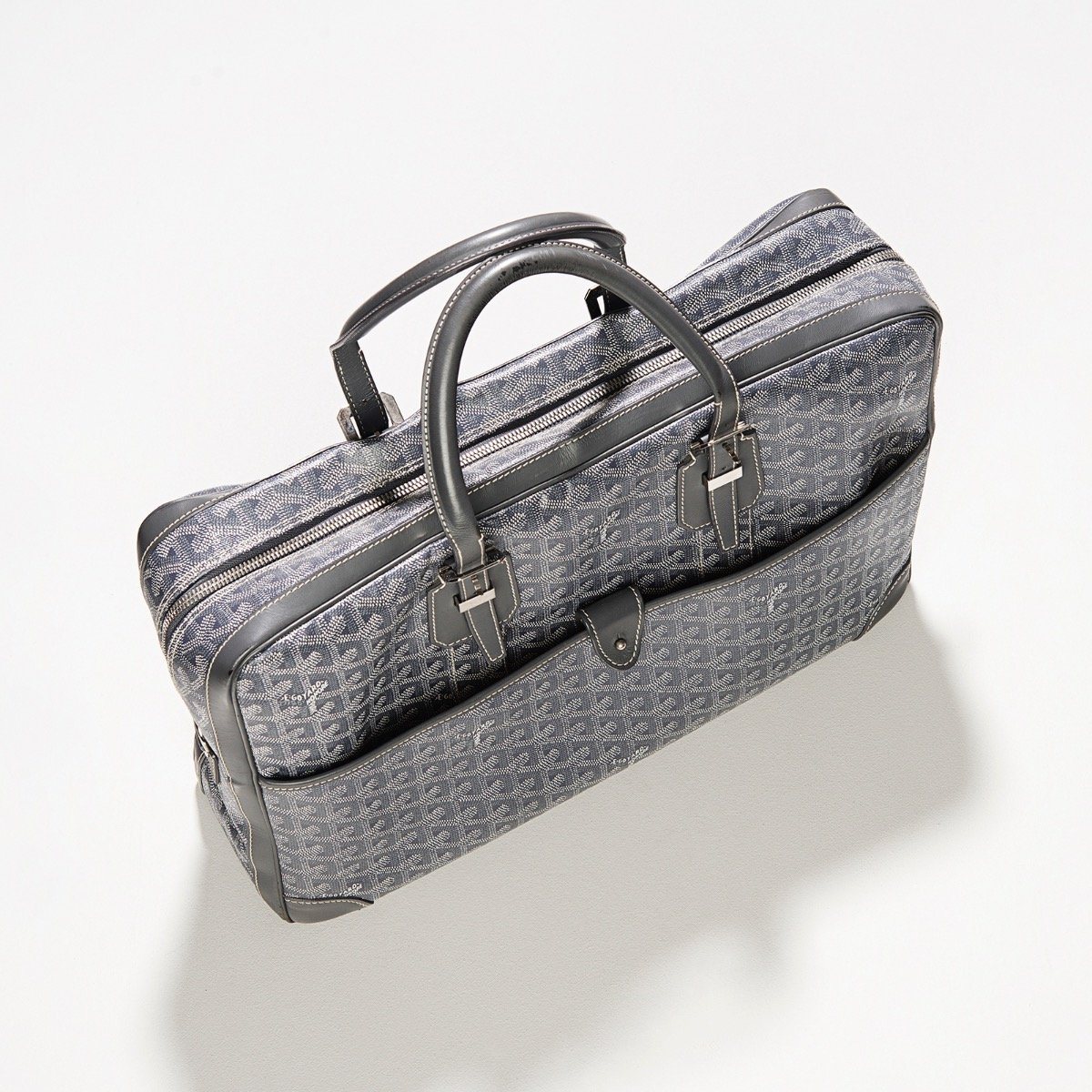 Goyard Ambassador PM Briefcase Grey