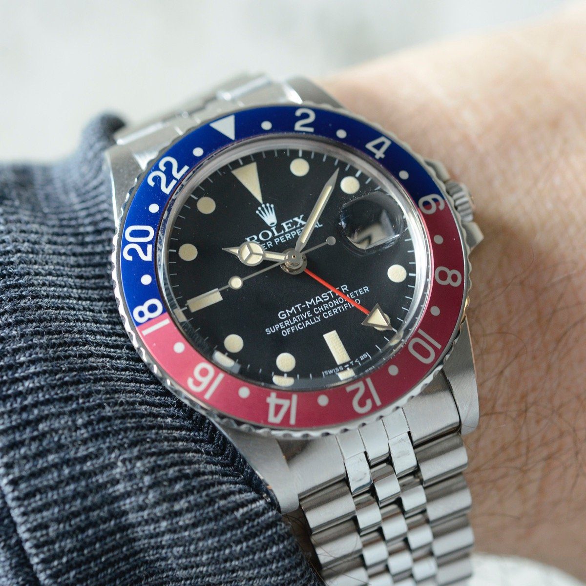 Rolex 1675 MK5 Maxi Dial GMT Master
