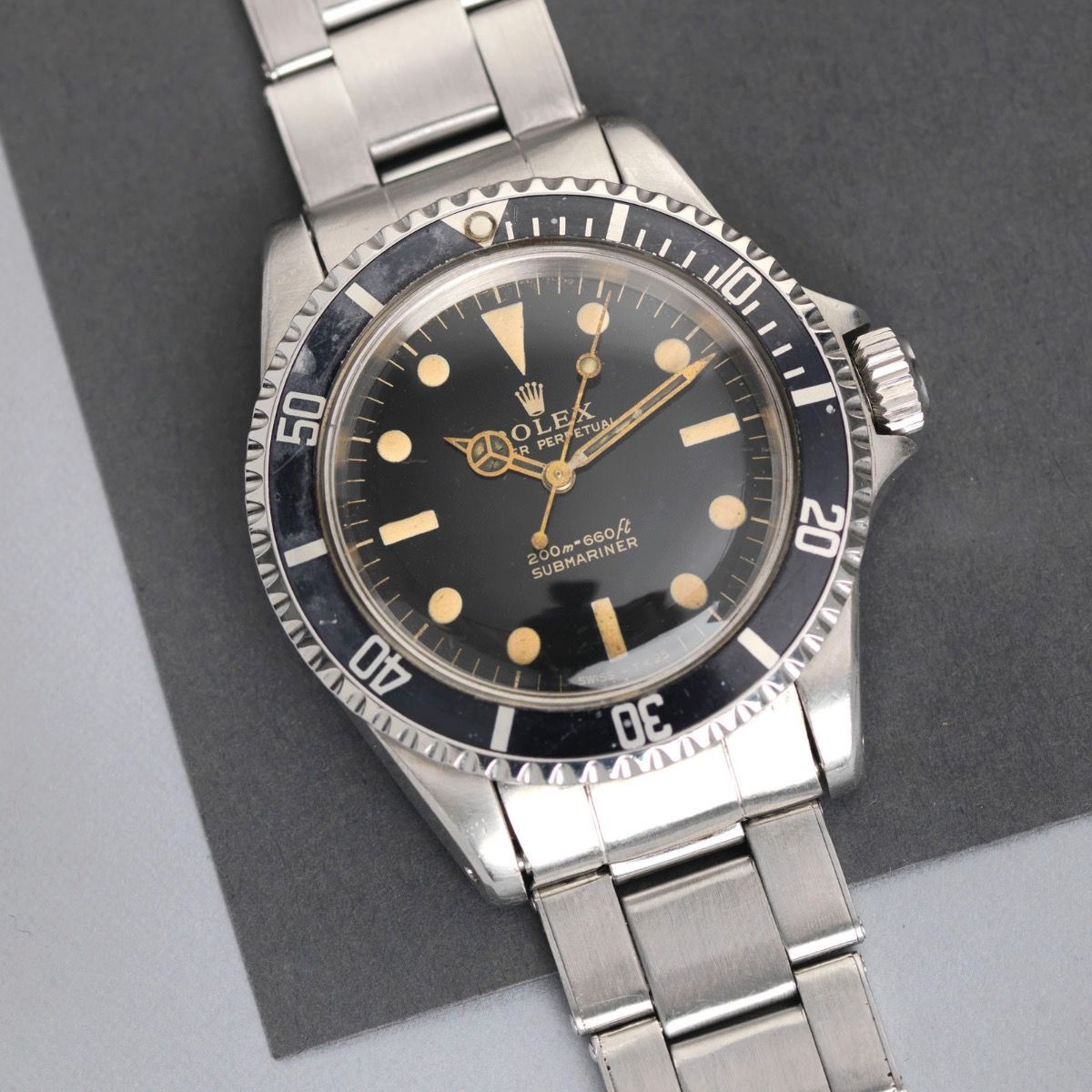 Rolex 5513 Gilt Nuclear Diver Provenance