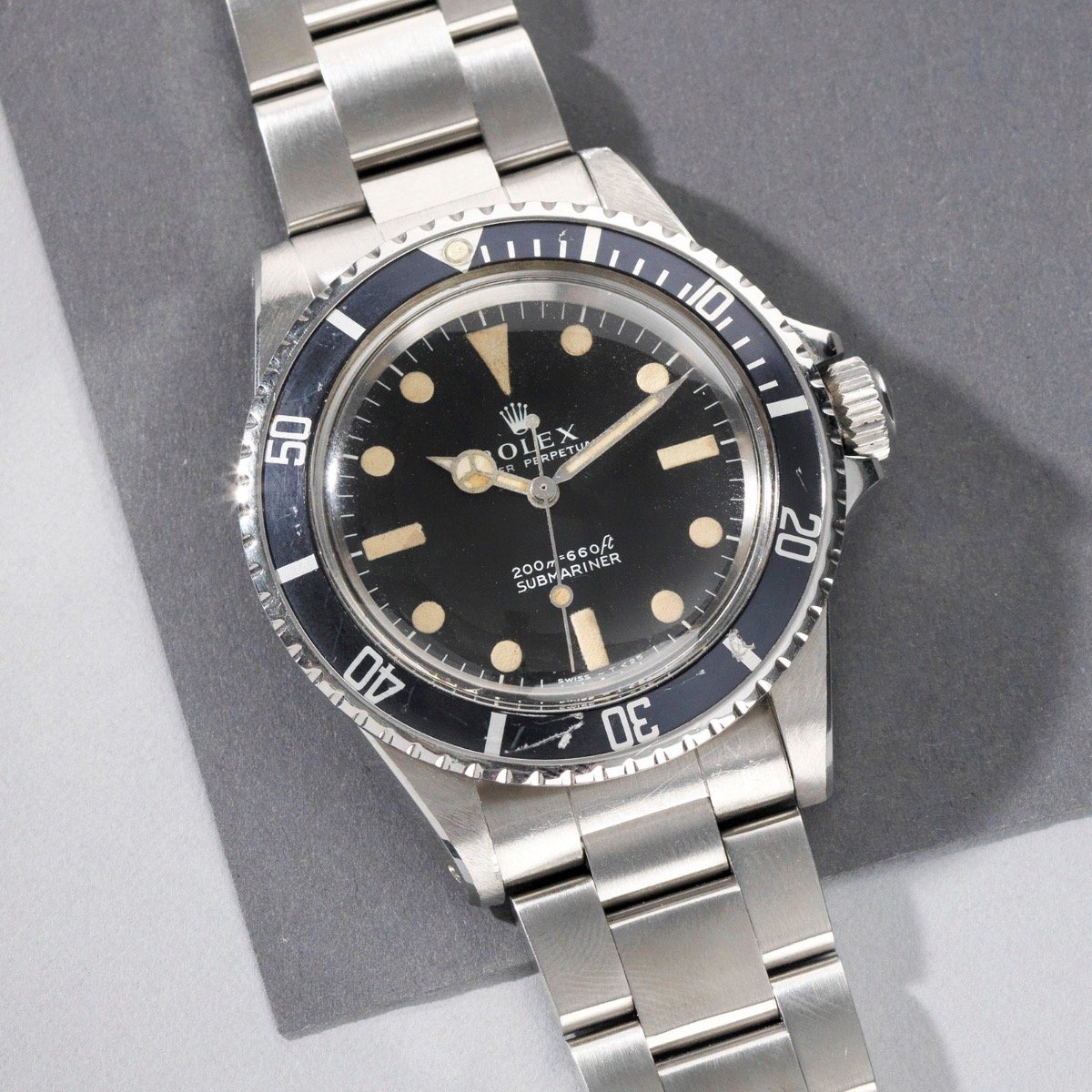 Curated Rolex Submariner Meters First Matte Dial 5513