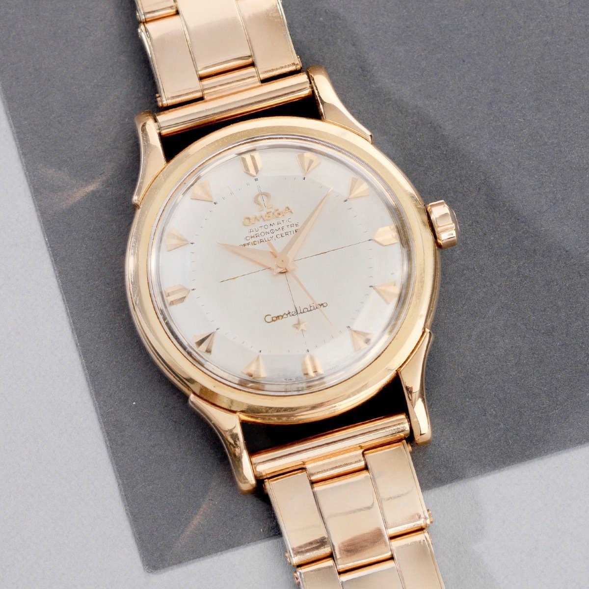 Omega Pink Gold Constellation ref. 2852 2853, 1958 