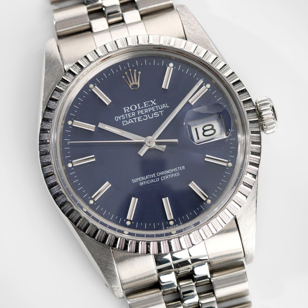 Rolex Datejust Blue Dial 16030 