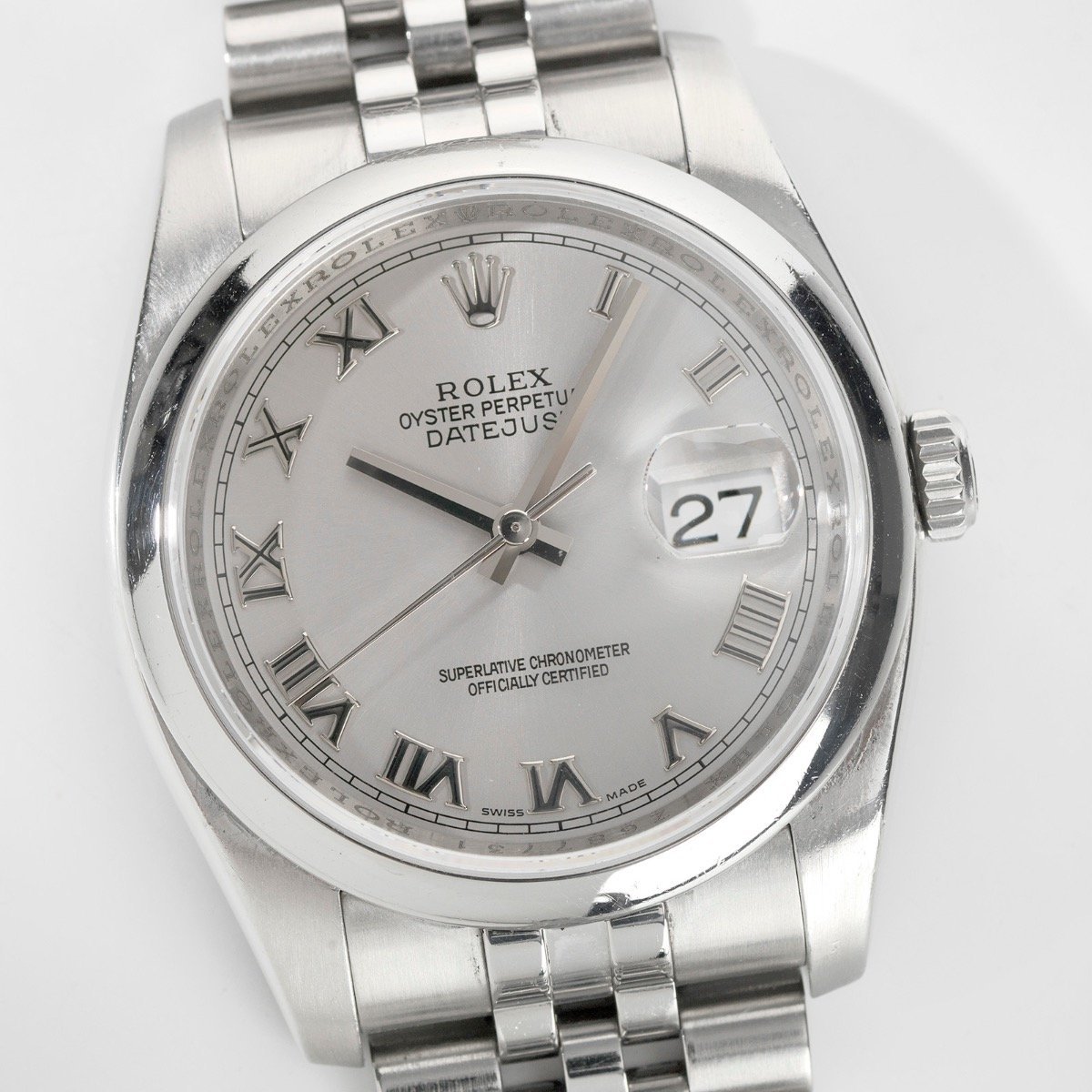 Rolex Datejust Applied Roman Dial 116200