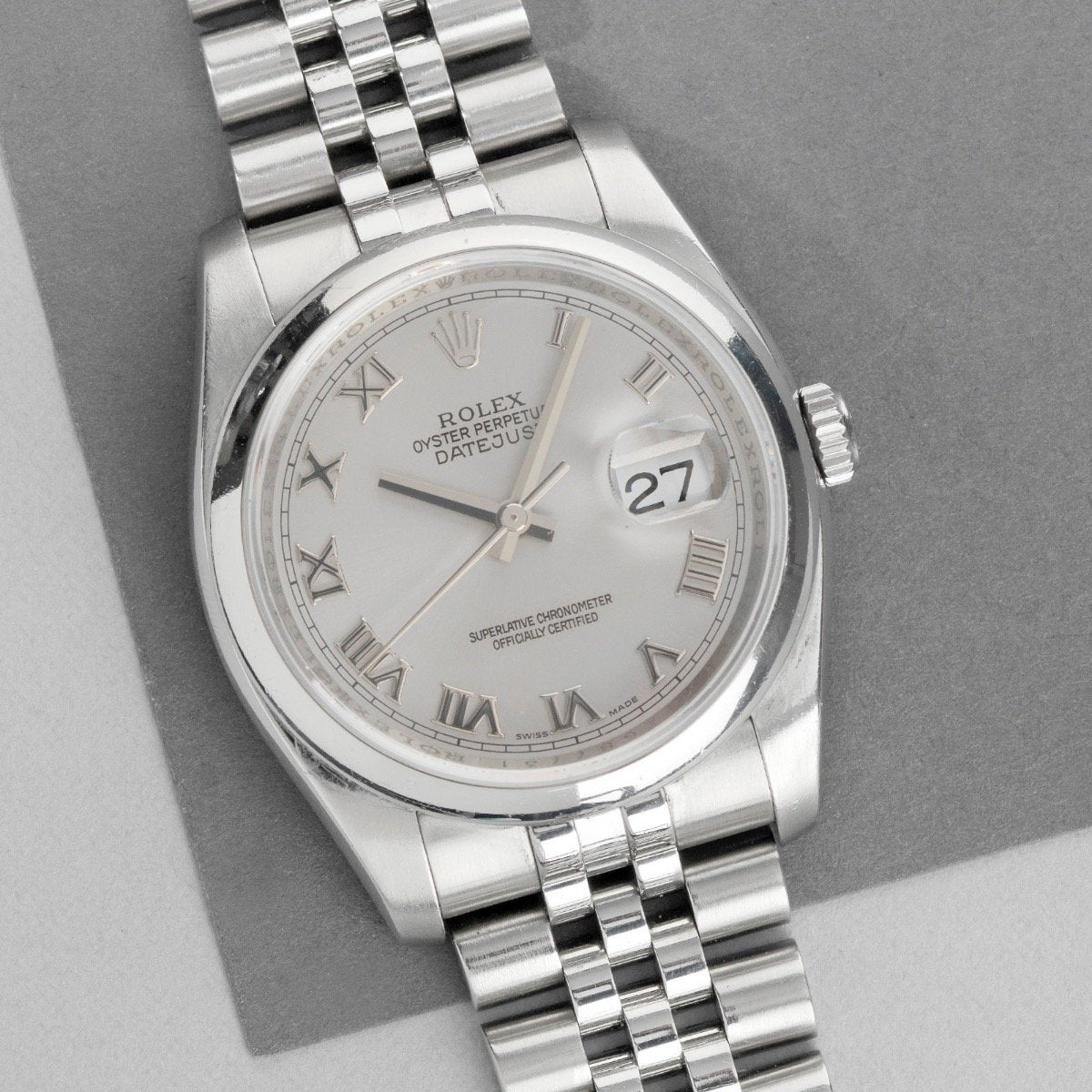 Rolex Datejust Applied Roman Dial 116200