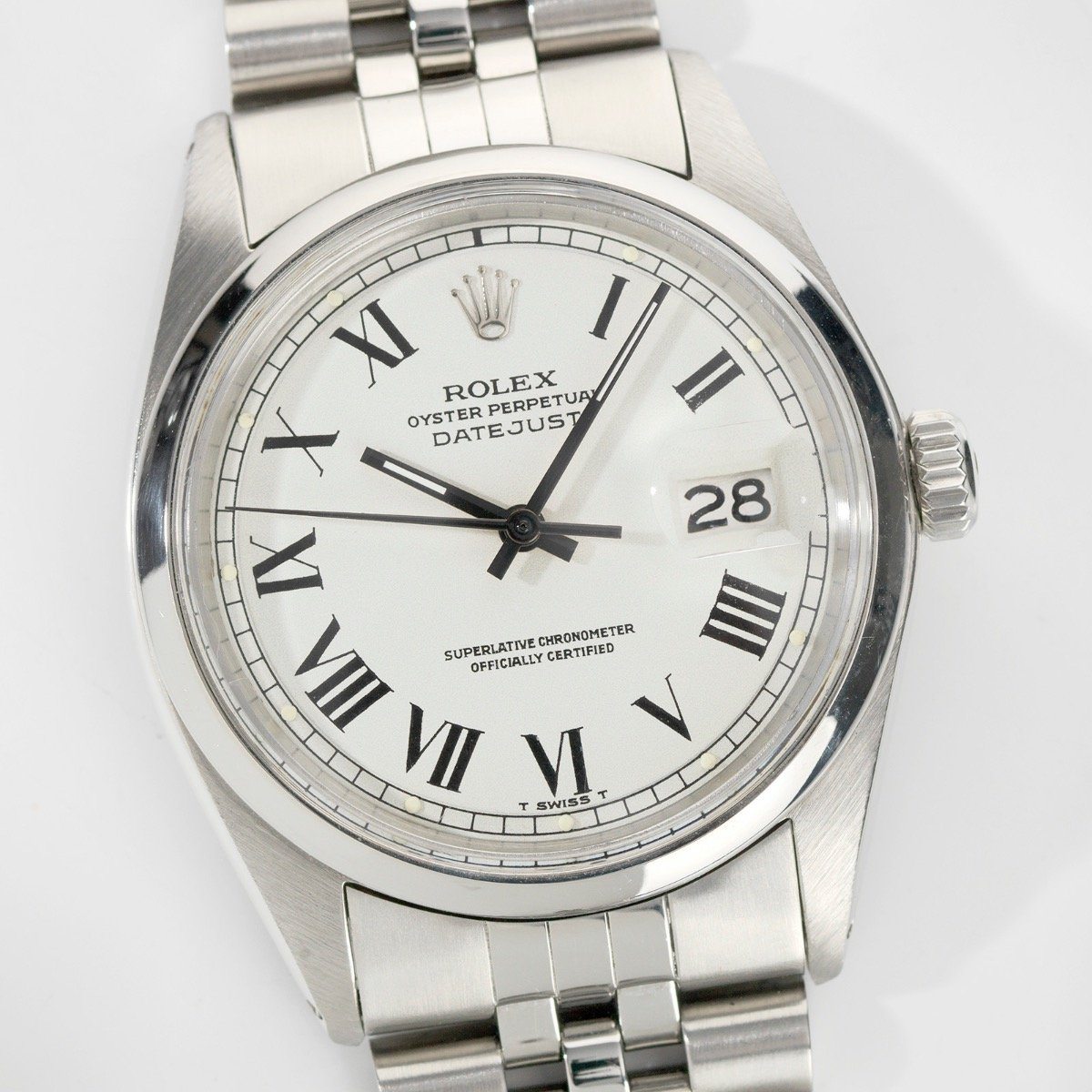 Rolex Datejust Reference 1600 Buckley Dial